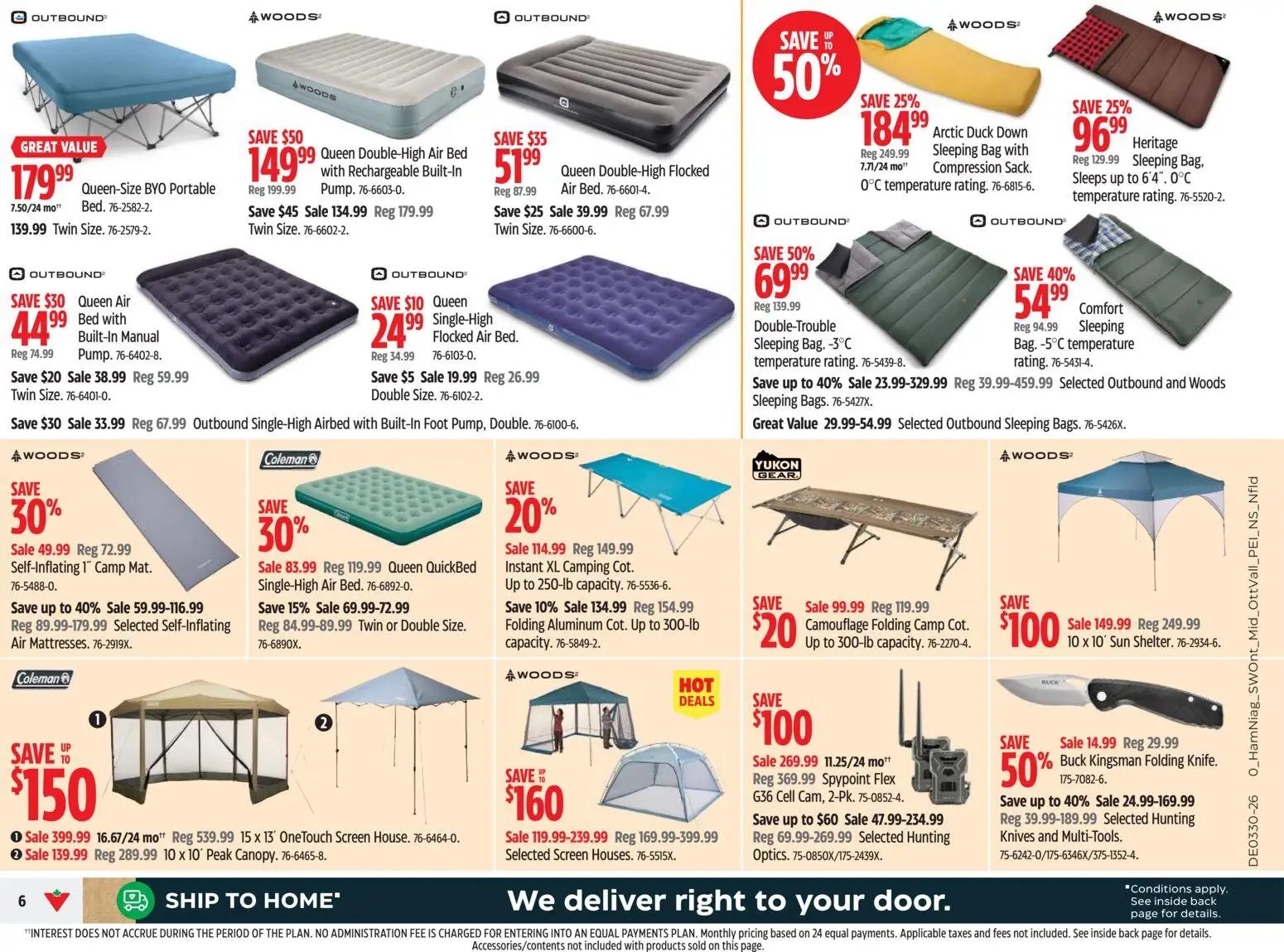 Canadian Tire weekly flyer