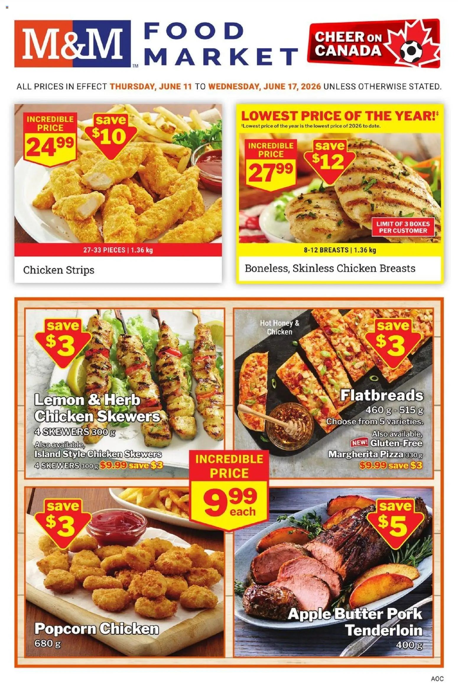 M&M Food Market weekly flyer / circulaire