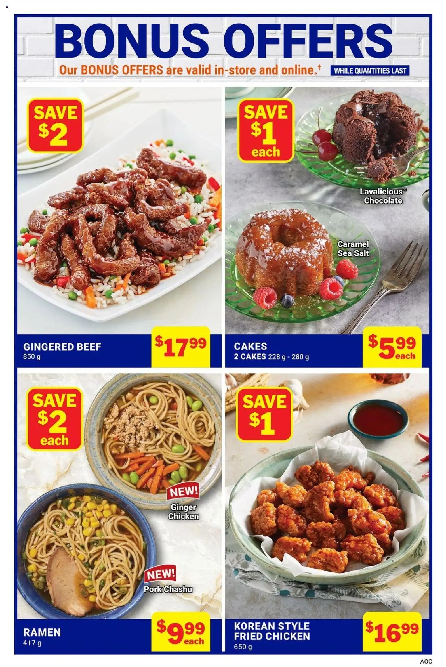 M&M Food Market weekly flyer / circulaire