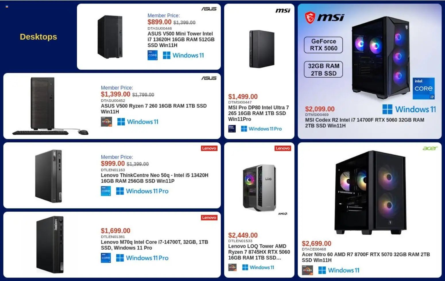 Canada Computers weekly flyer