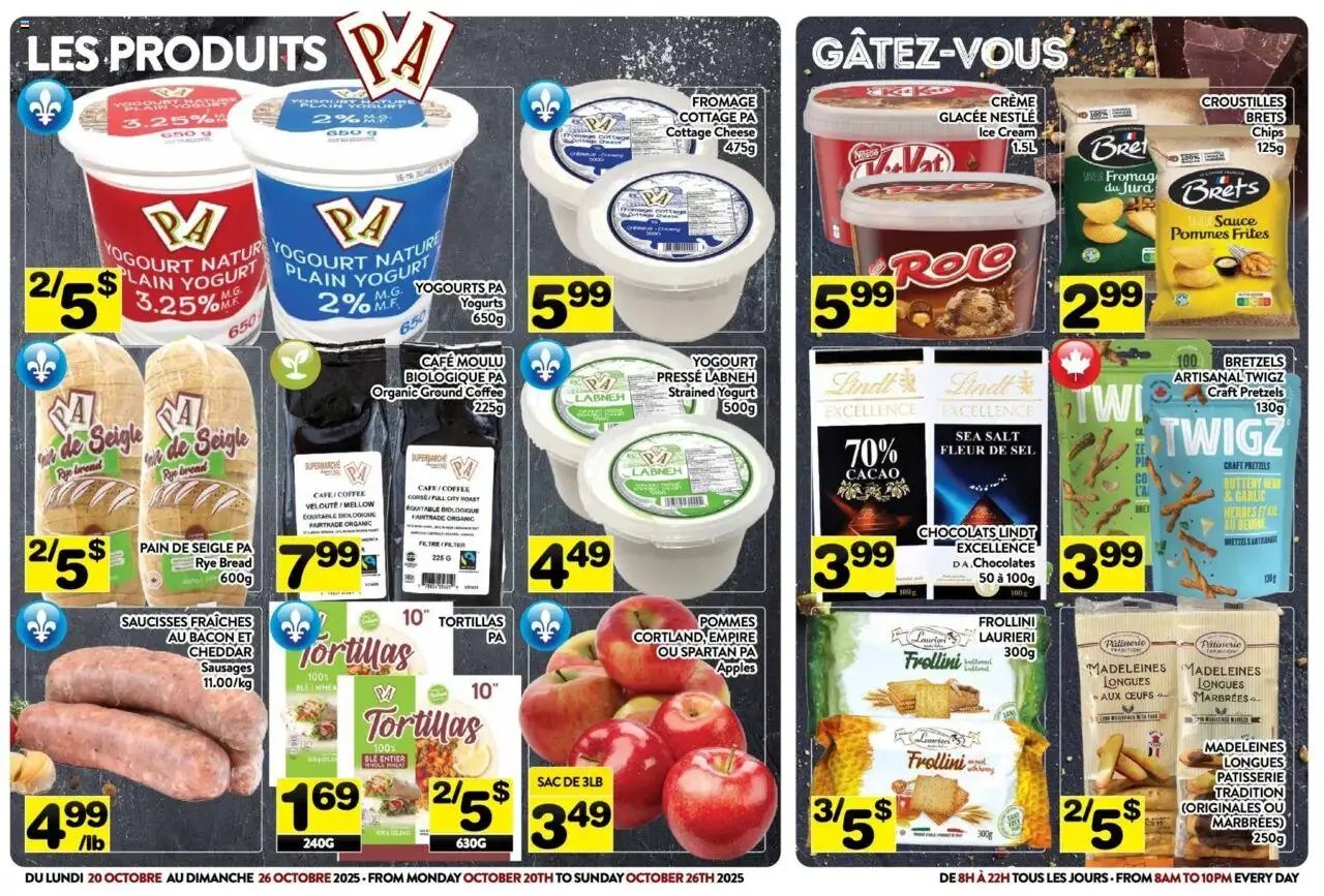 Pa Supermarché weekly flyer / circulaire