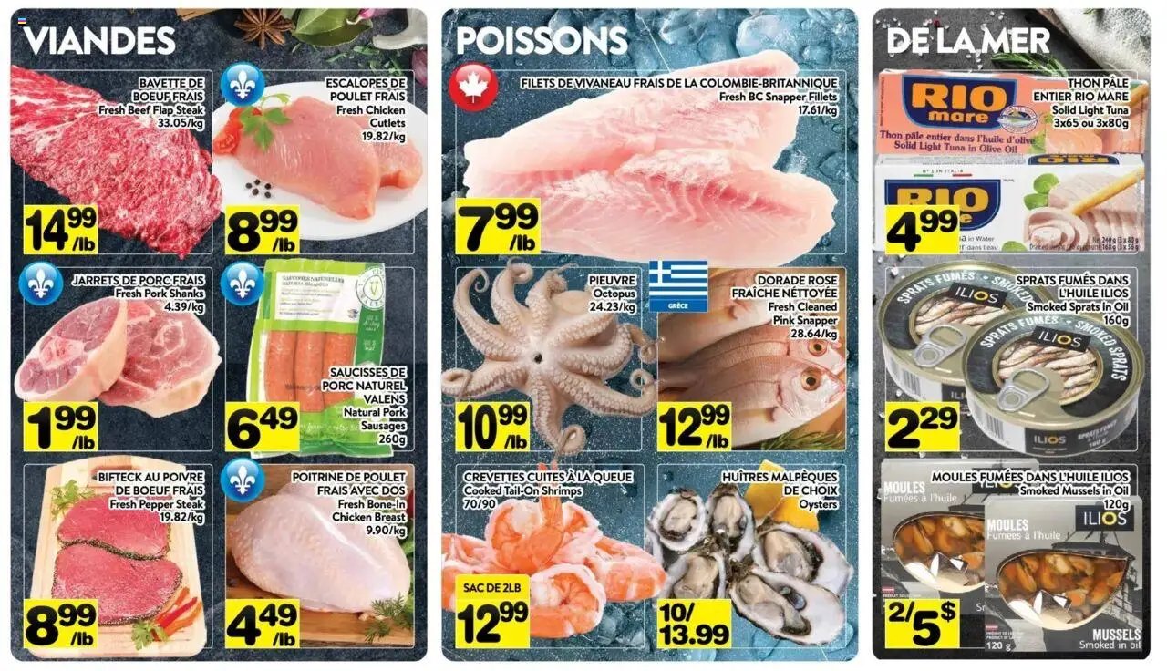 Pa Supermarché weekly flyer / circulaire