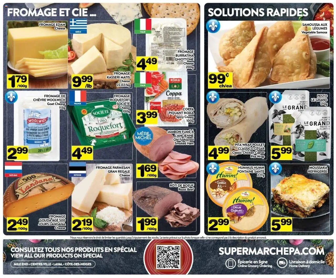 Pa Supermarché weekly flyer / circulaire