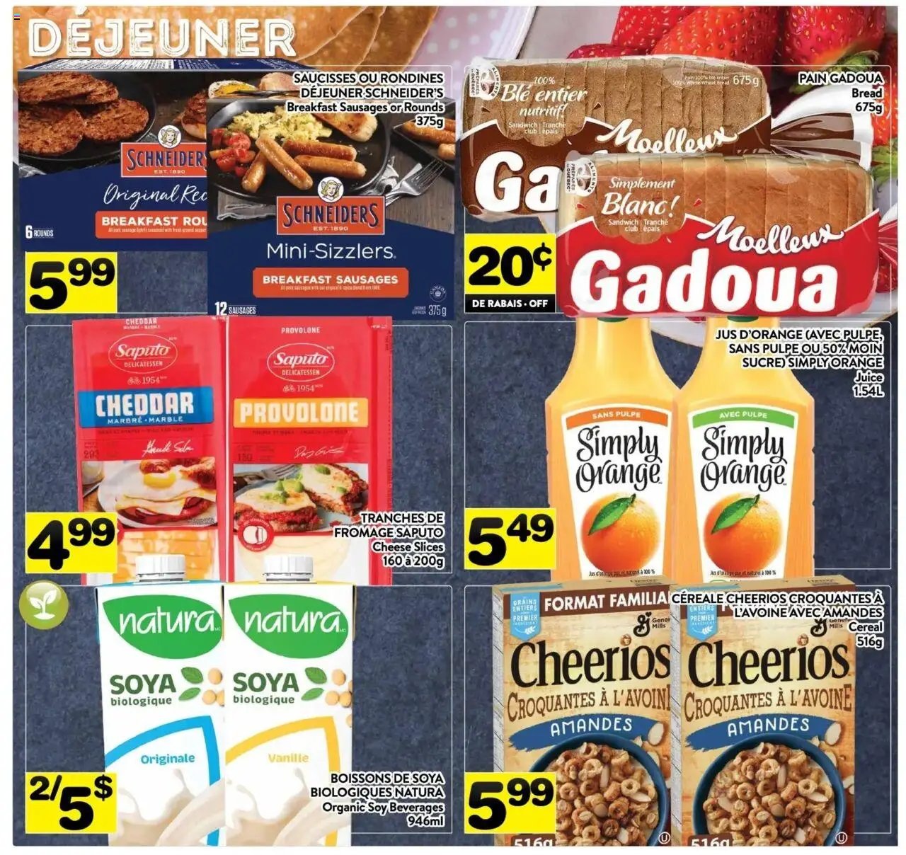 Pa Supermarché weekly flyer / circulaire