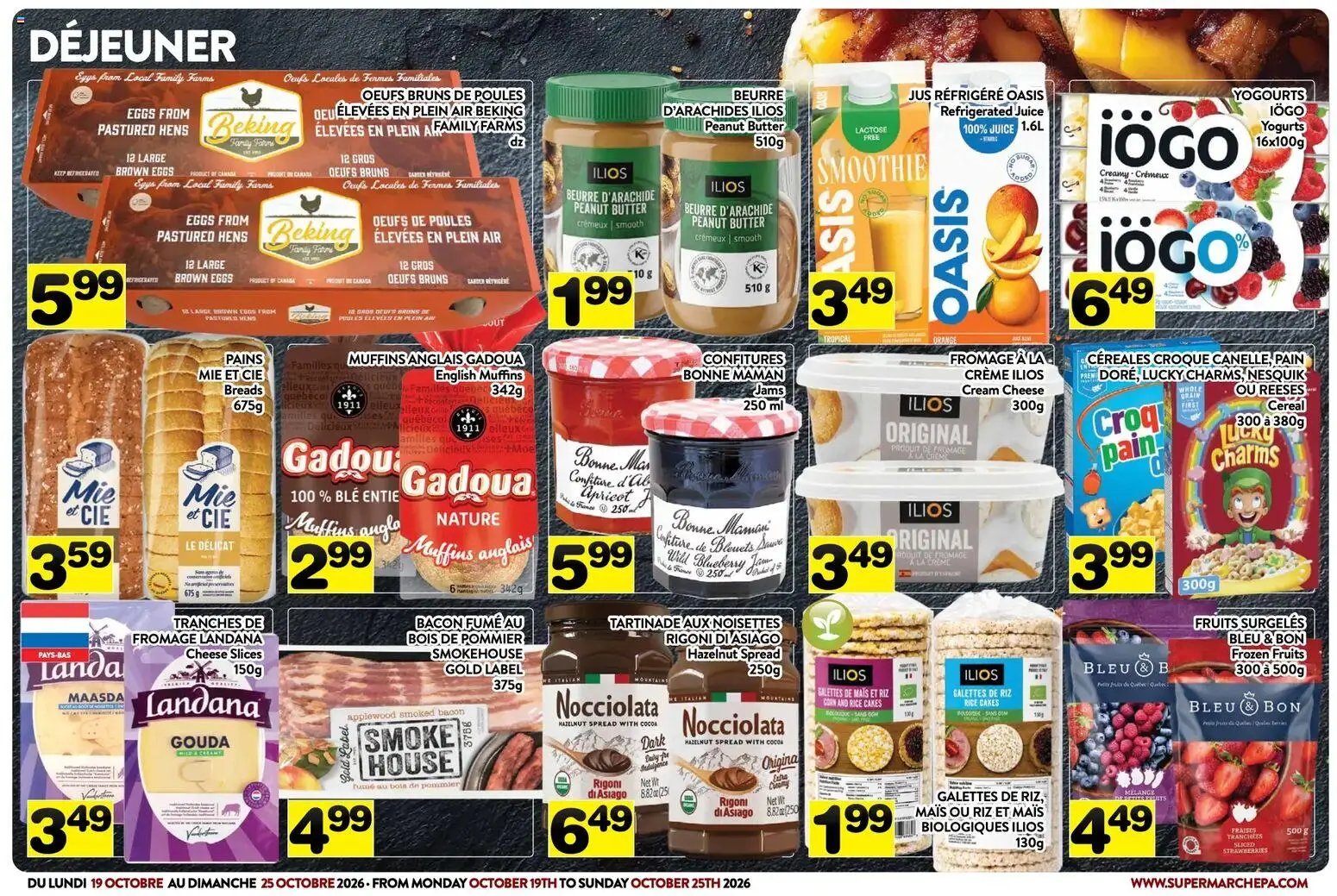 Pa Supermarché weekly flyer / circulaire
