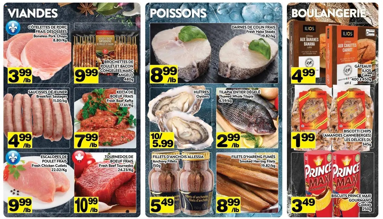 Pa Supermarché weekly flyer / circulaire
