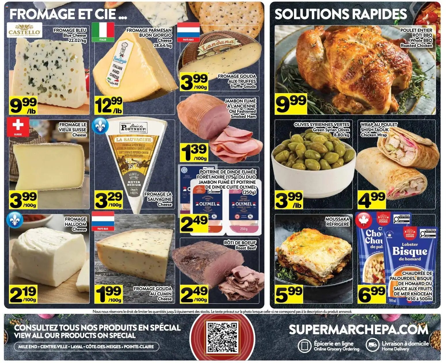 Pa Supermarché weekly flyer / circulaire