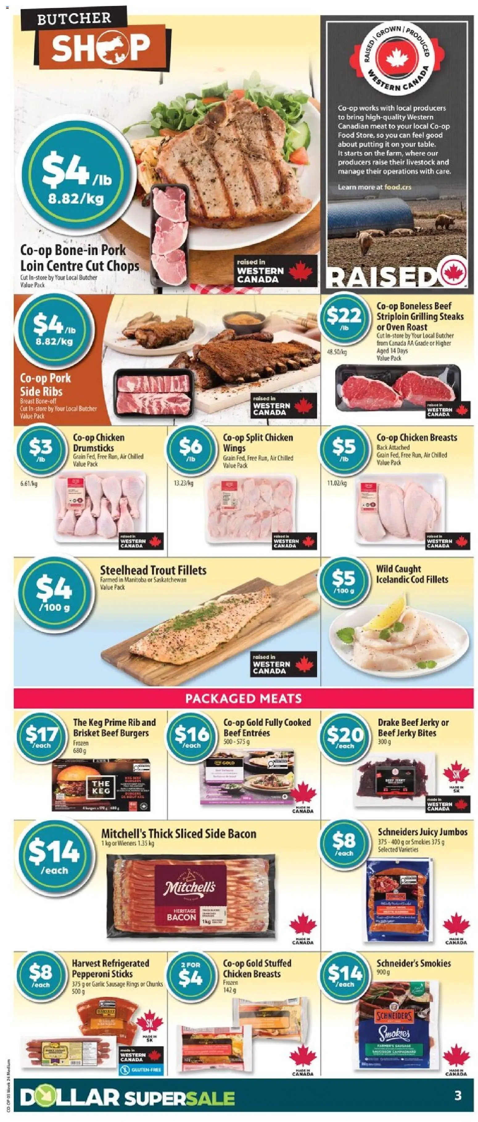 Co-op Food weekly flyer / circulaire