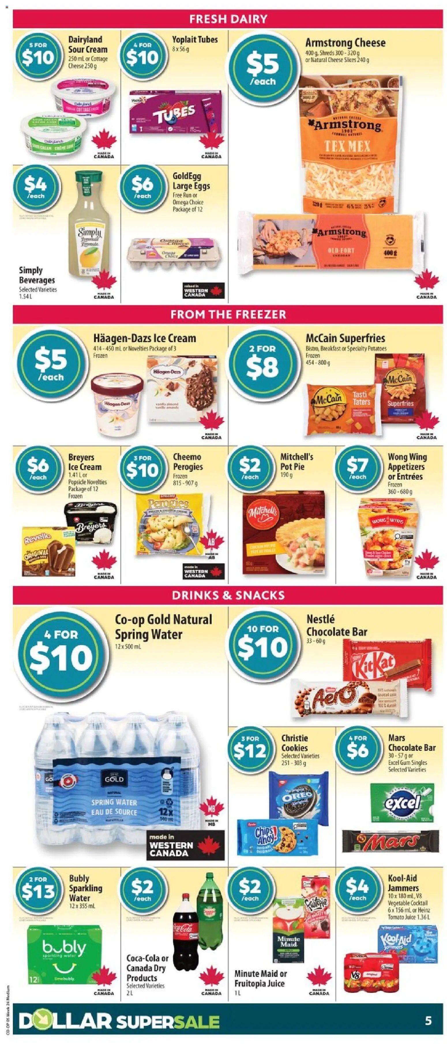 Co-op Food weekly flyer / circulaire