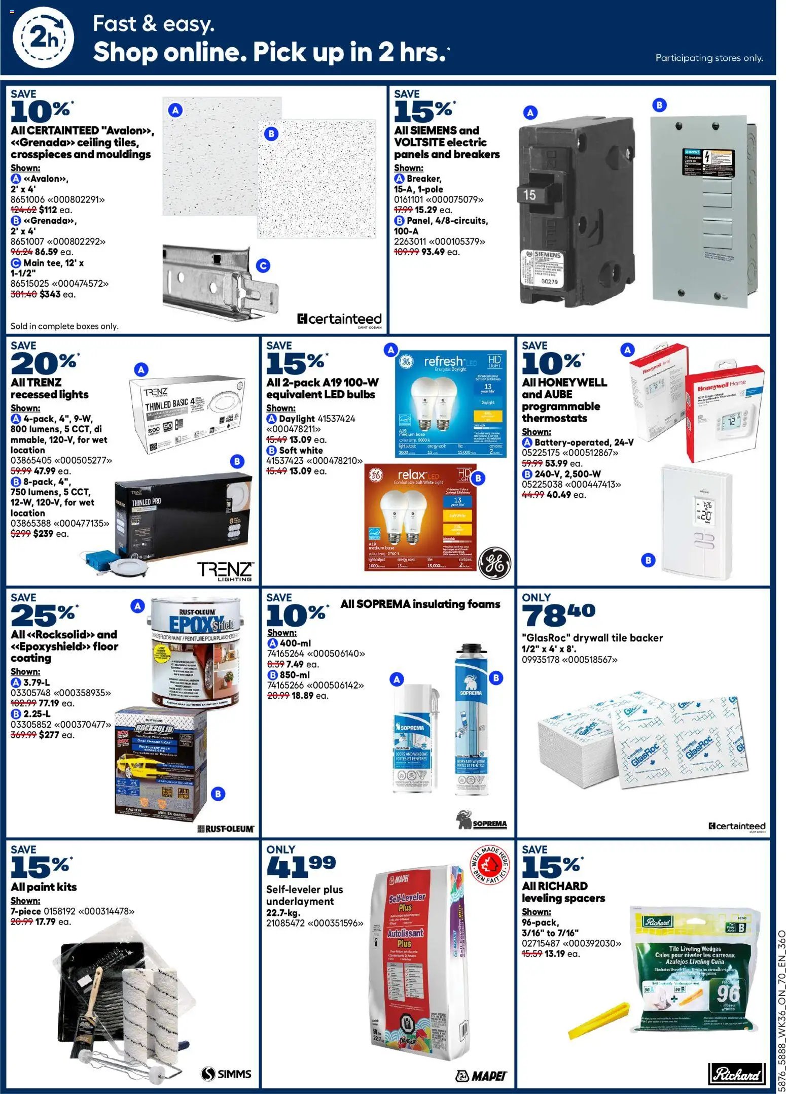 Rona weekly flyer