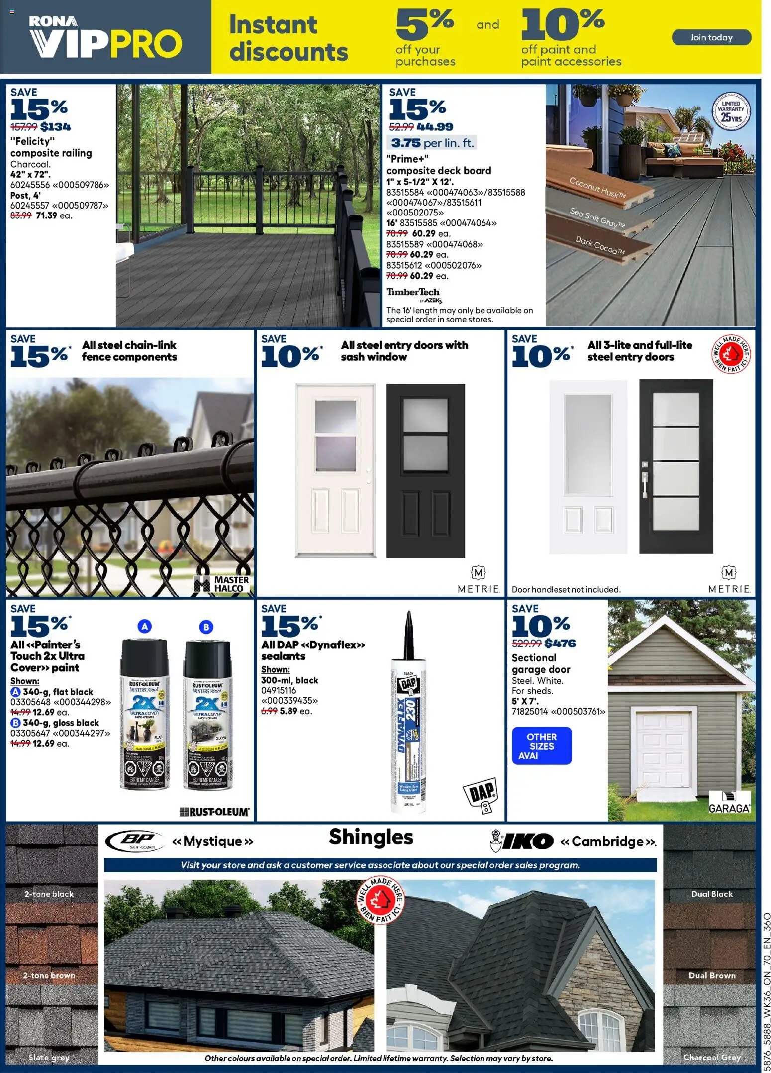 Rona weekly flyer