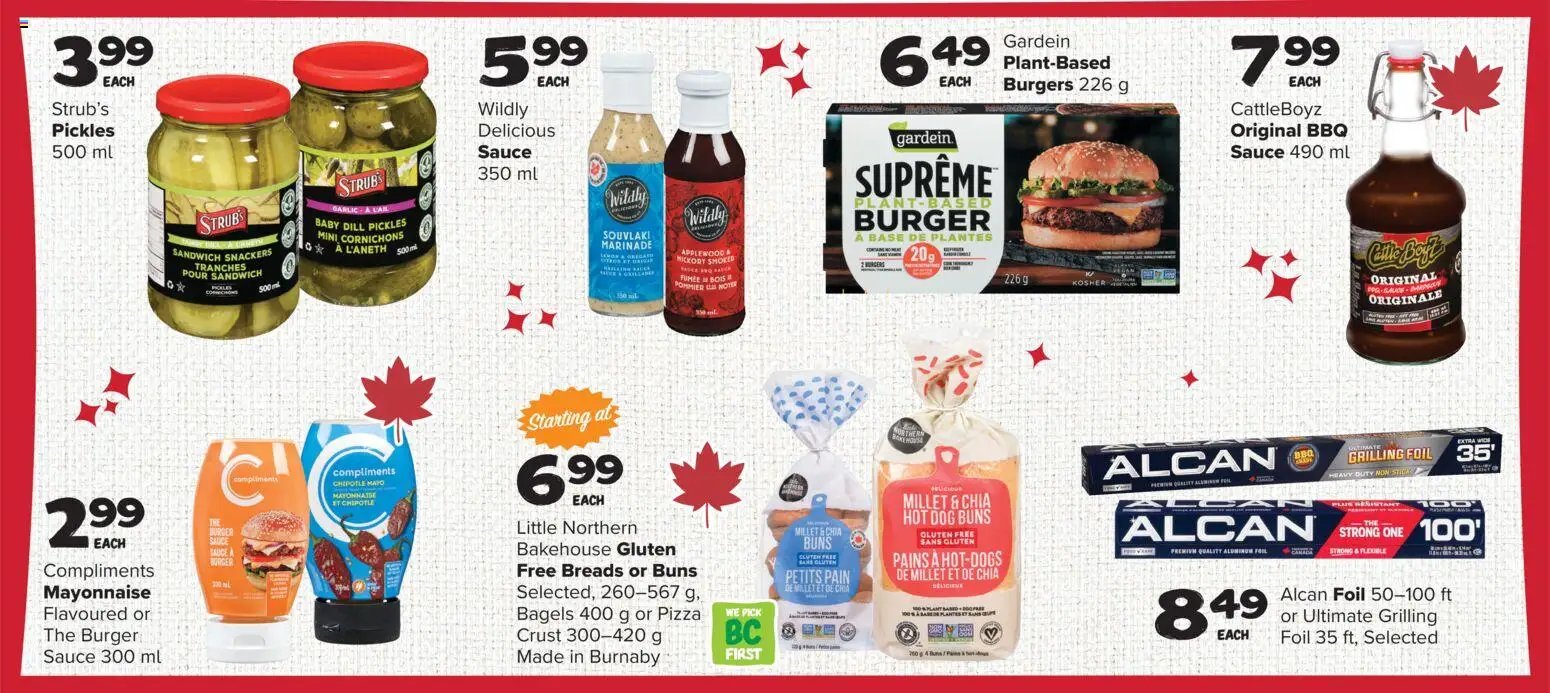 Thrifty Foods weekly flyer / circulaire