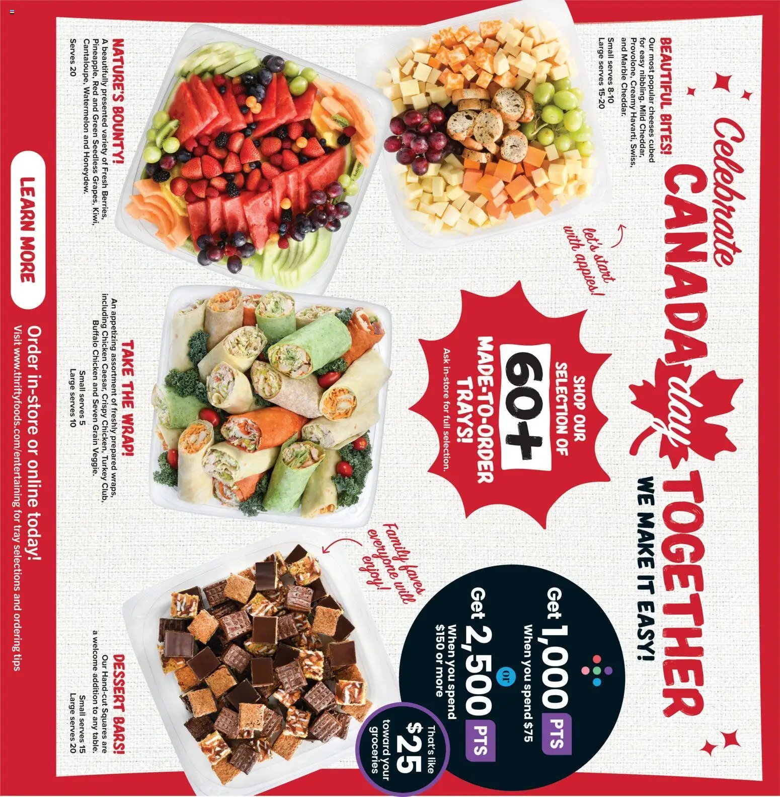 Thrifty Foods weekly flyer / circulaire