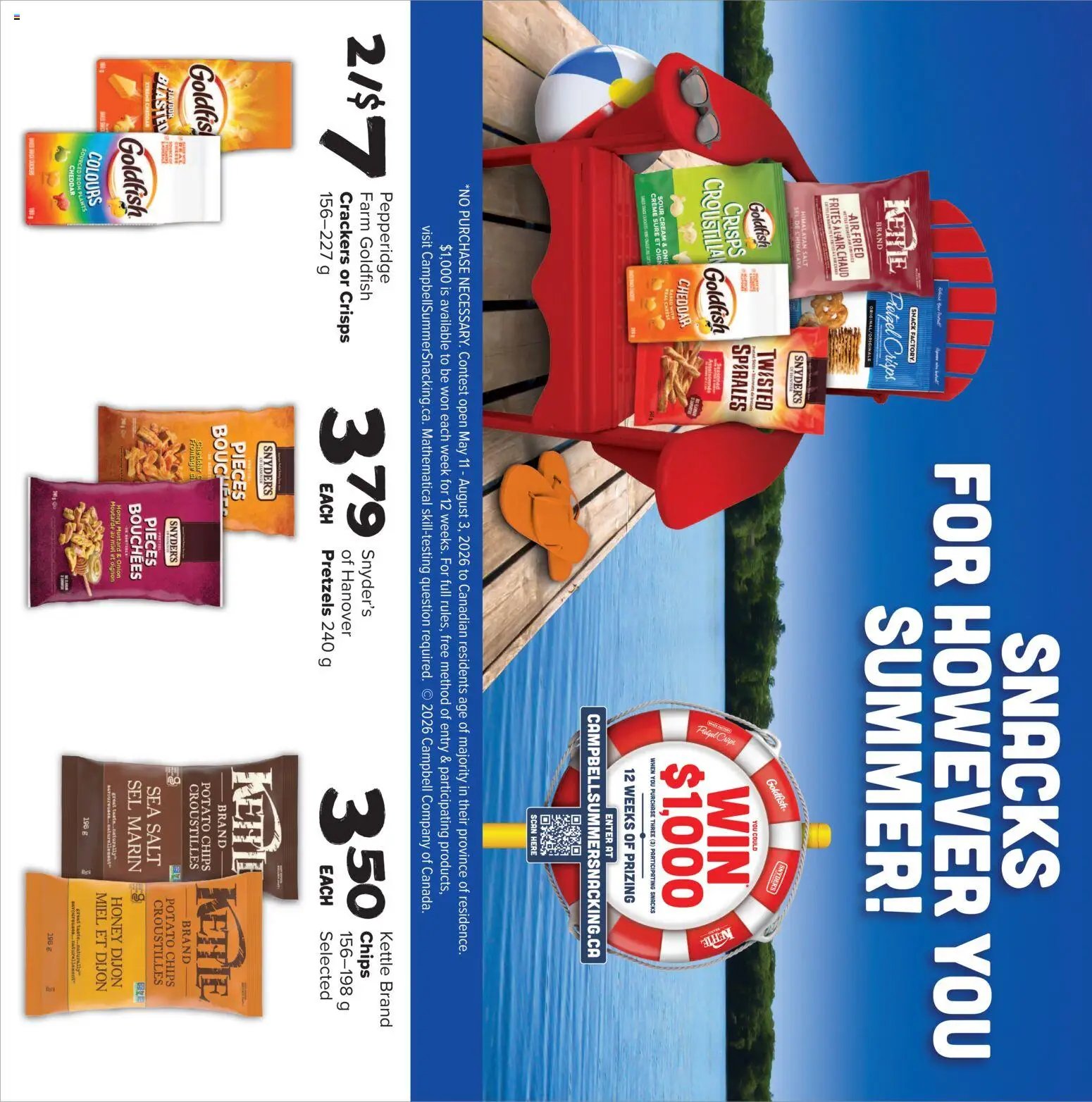 Thrifty Foods weekly flyer / circulaire