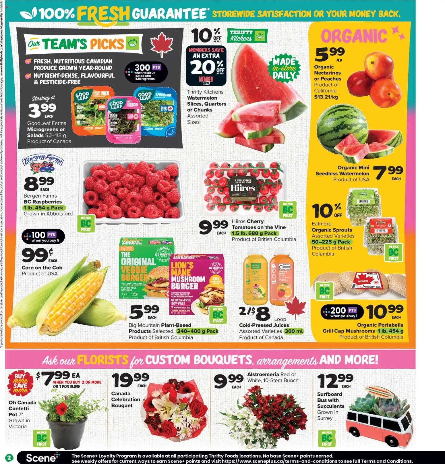 Thrifty Foods weekly flyer / circulaire
