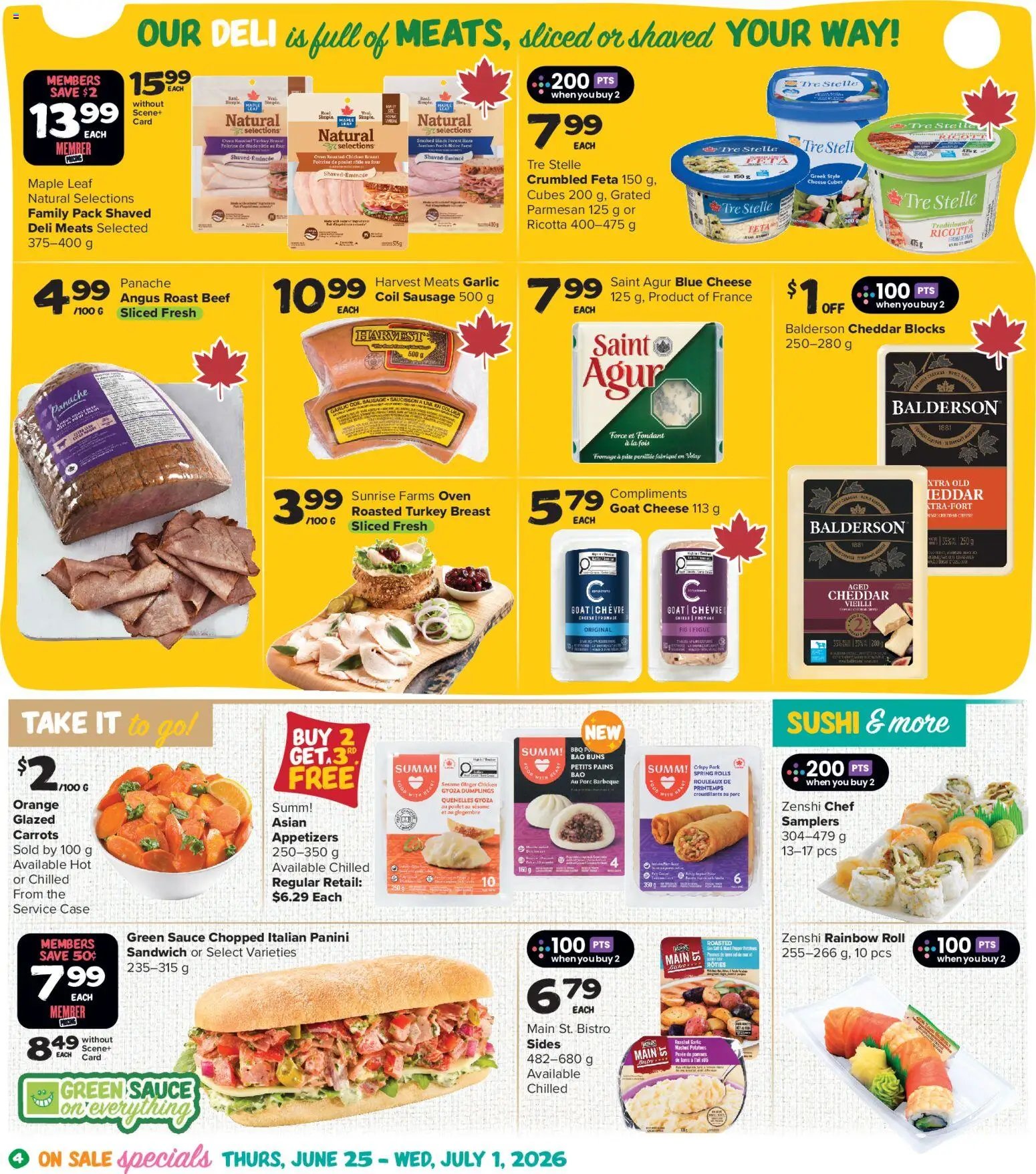 Thrifty Foods weekly flyer / circulaire
