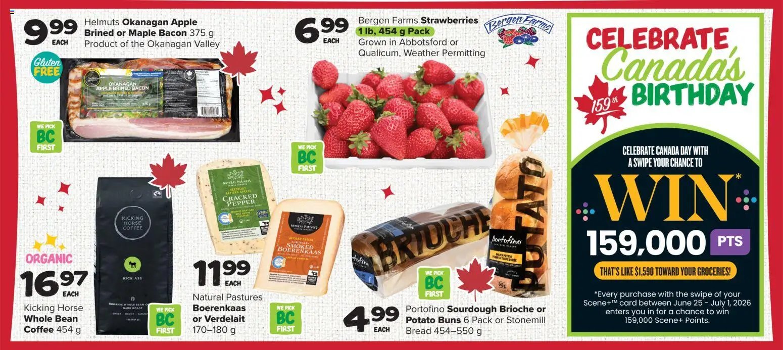 Thrifty Foods weekly flyer / circulaire