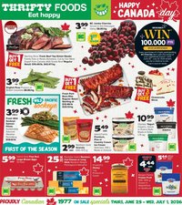 Thrifty Foods weekly flyer / circulaire