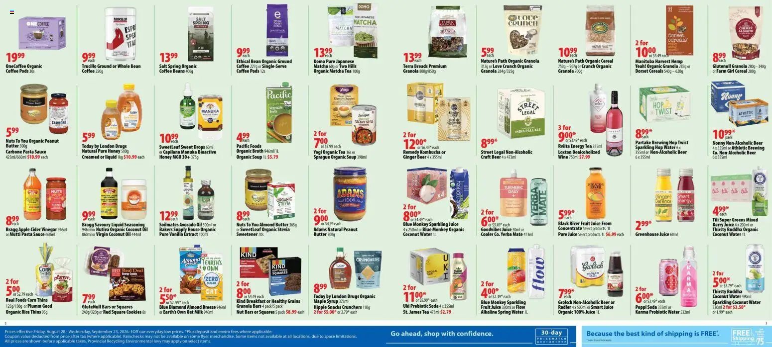 London Drugs flyer - Mindful Choices Insert