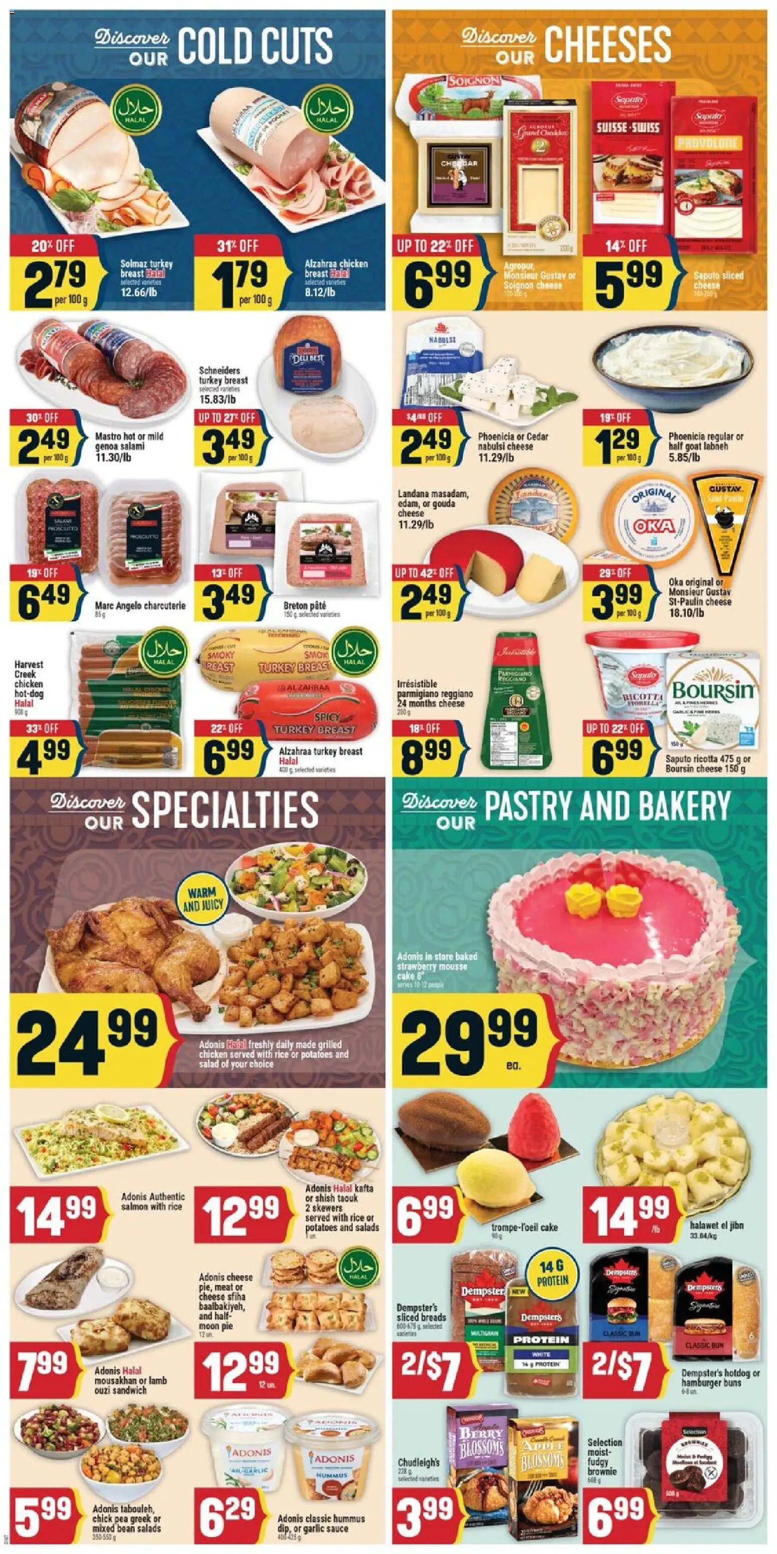 Adonis weekly flyer