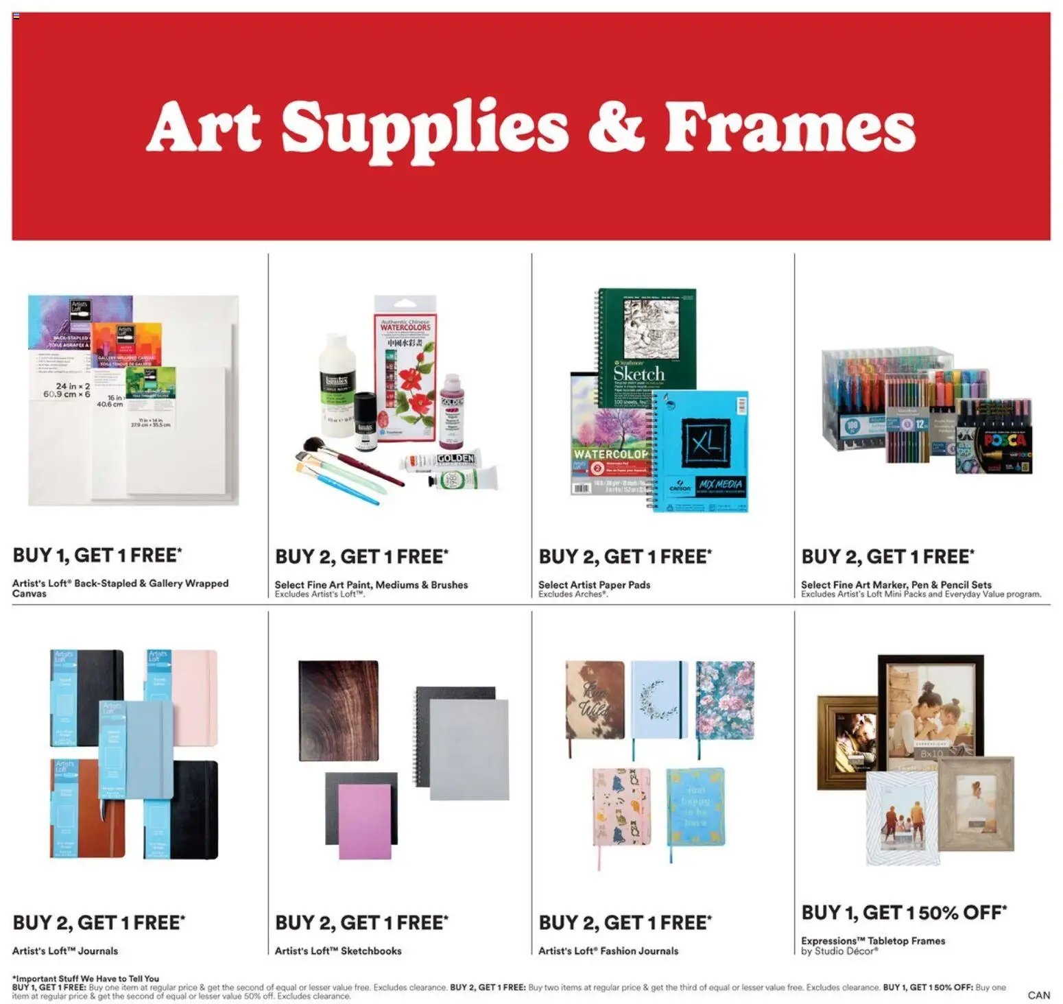 Michaels weekly flyer / circulaire