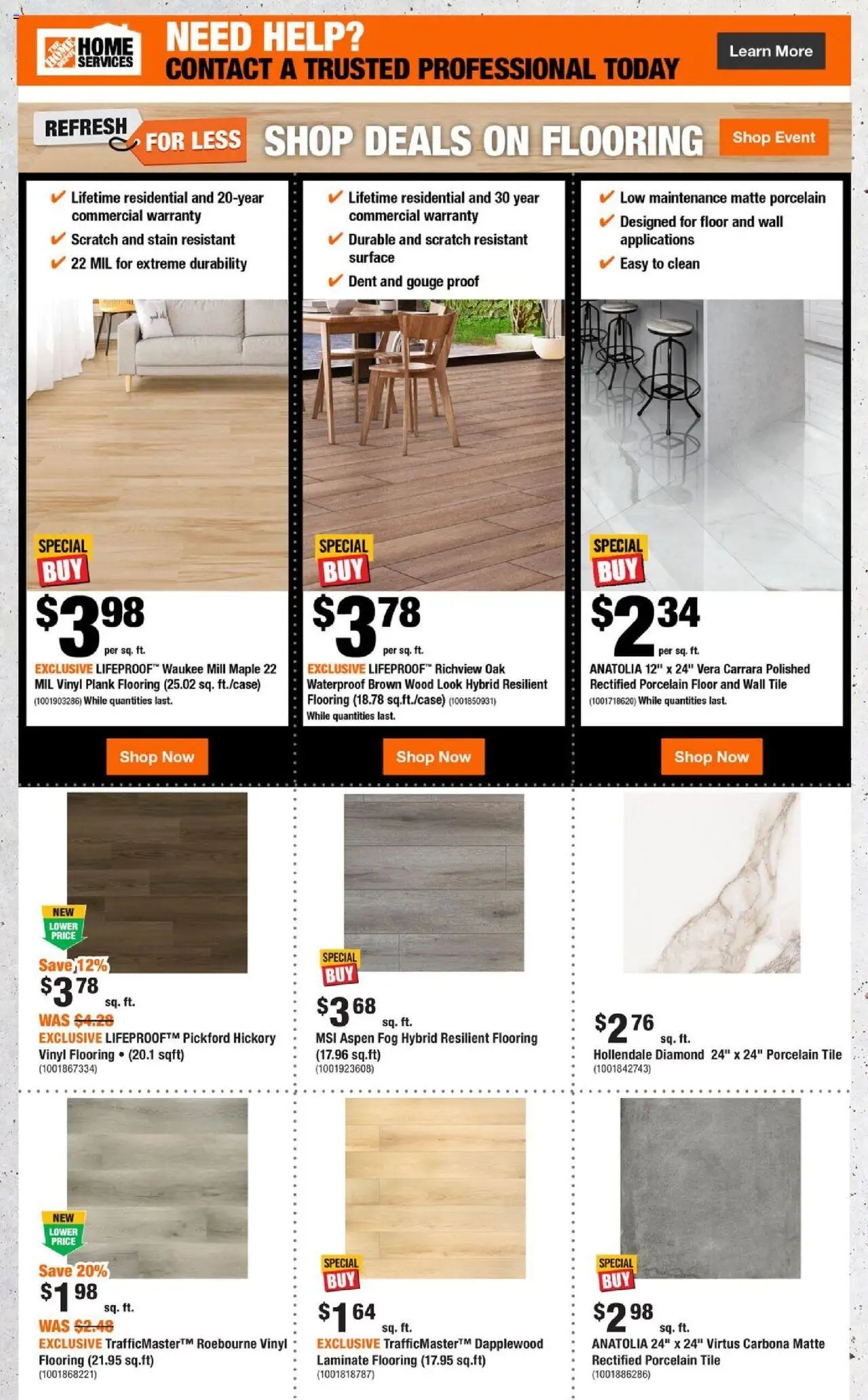Home Depot flyer - NS