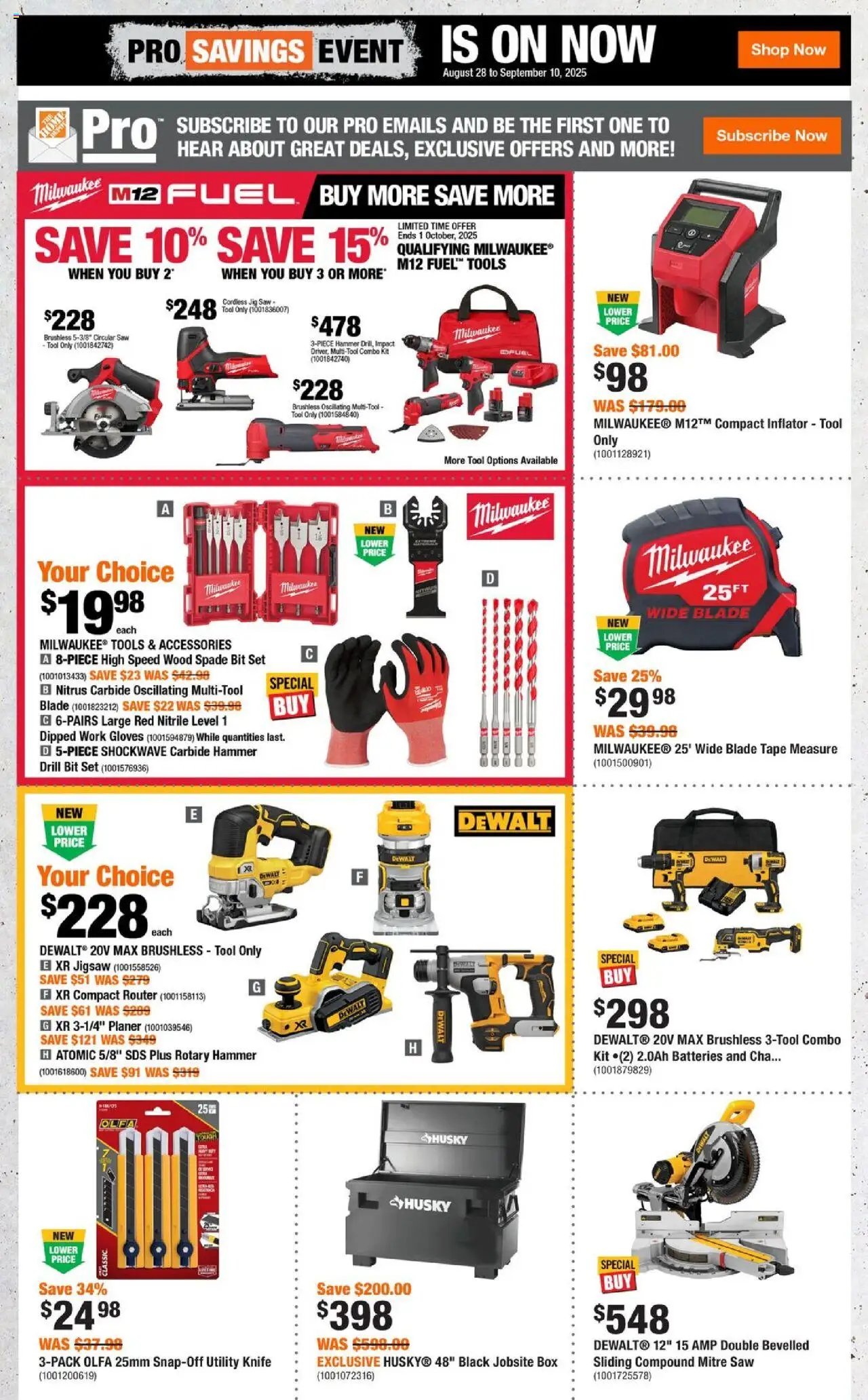 Home Depot flyer - NS