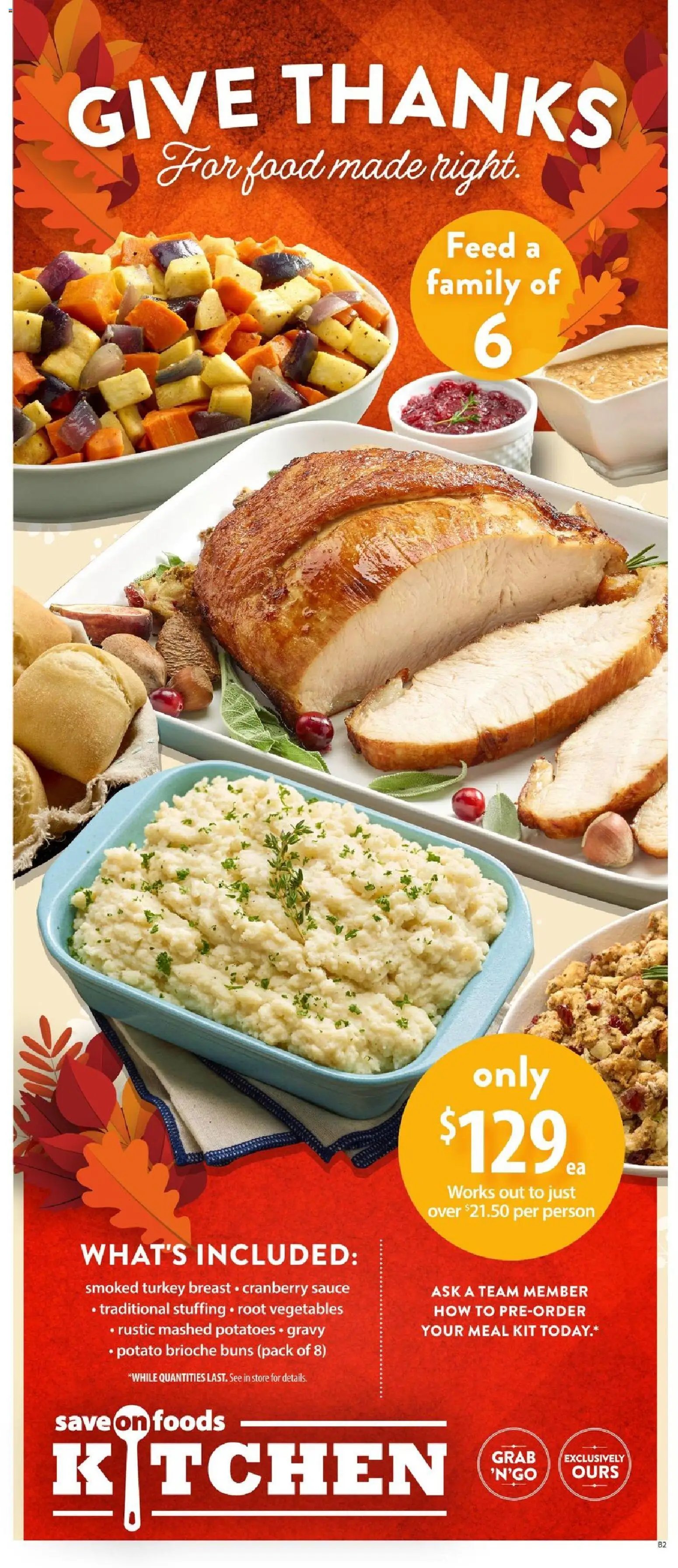 Save on foods weekly flyer / circulaire