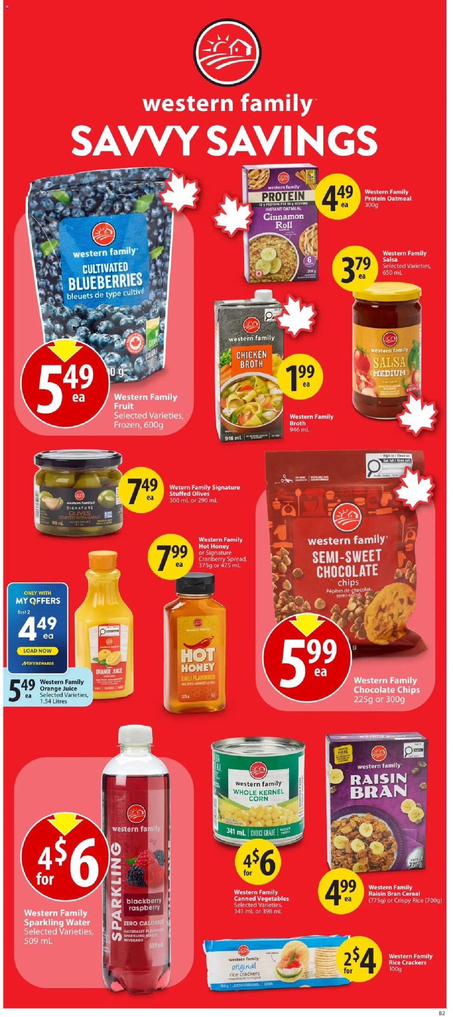 Save on foods weekly flyer / circulaire