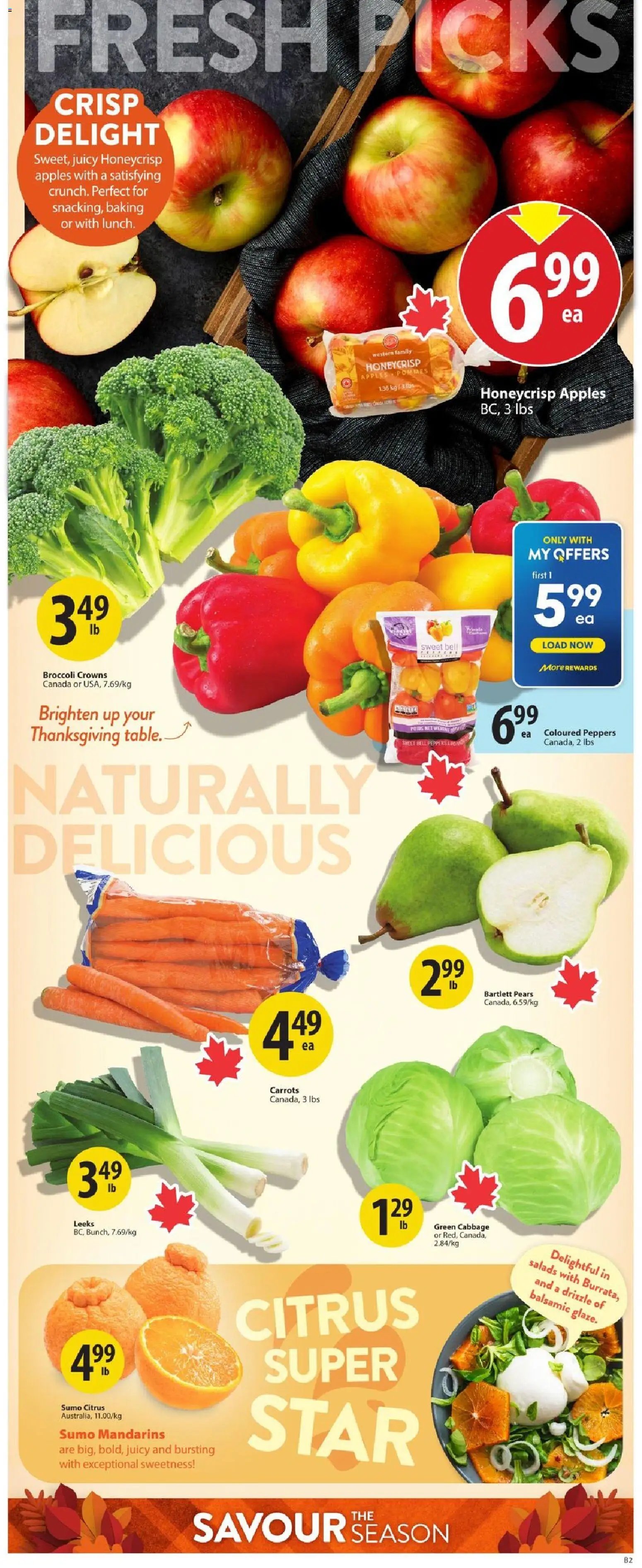 Save on foods weekly flyer / circulaire