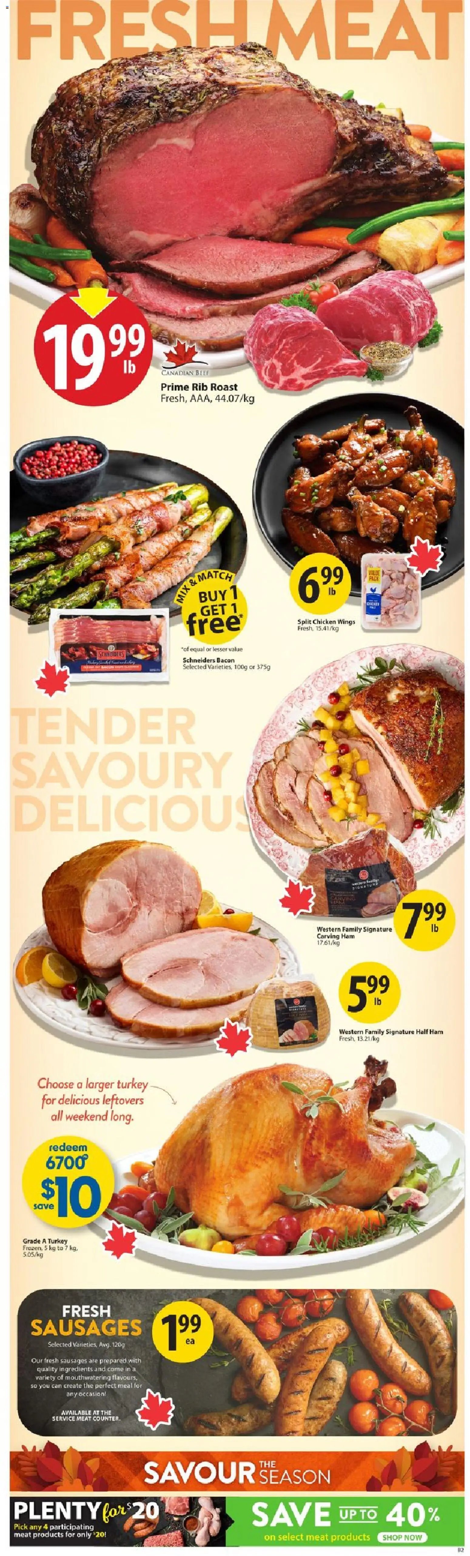 Save on foods weekly flyer / circulaire