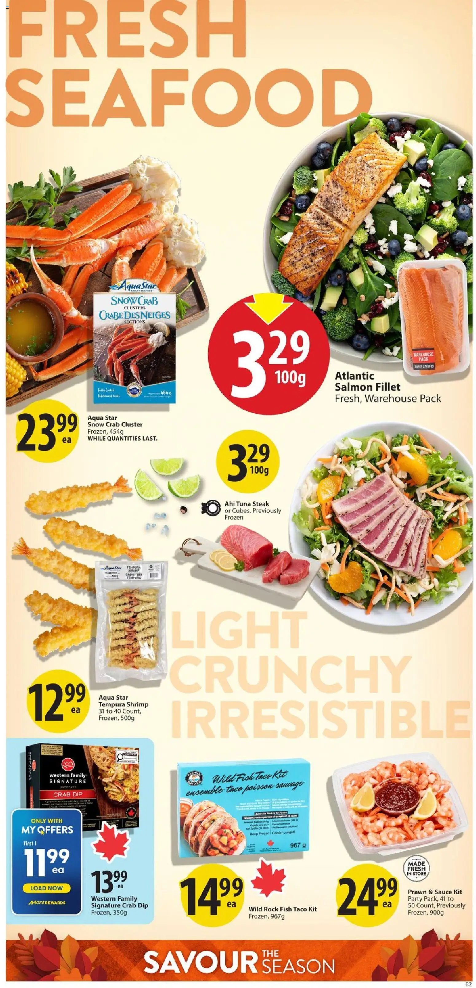 Save on foods weekly flyer / circulaire