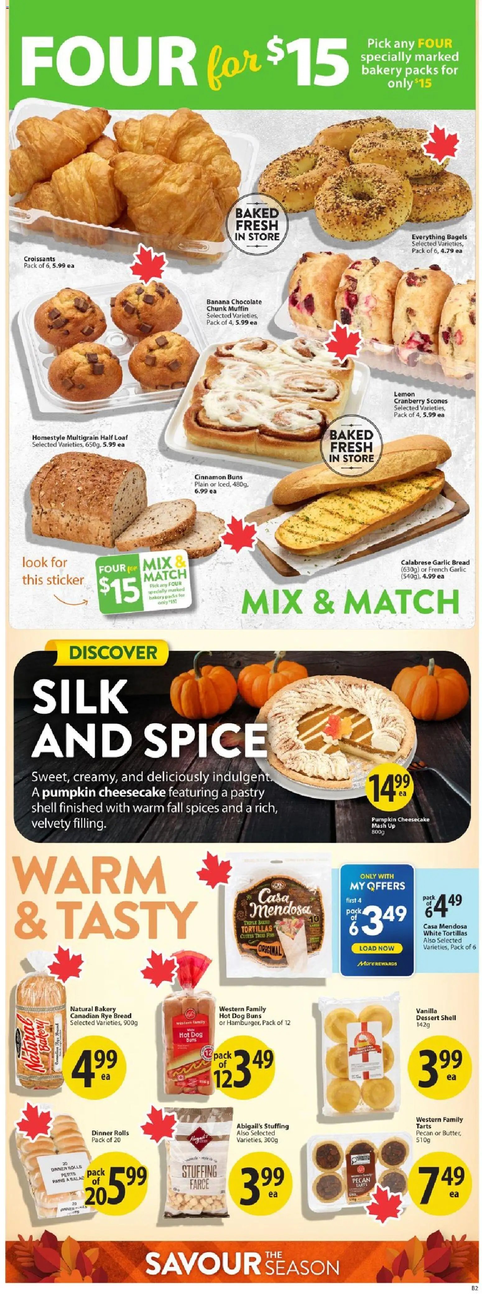 Save on foods weekly flyer / circulaire