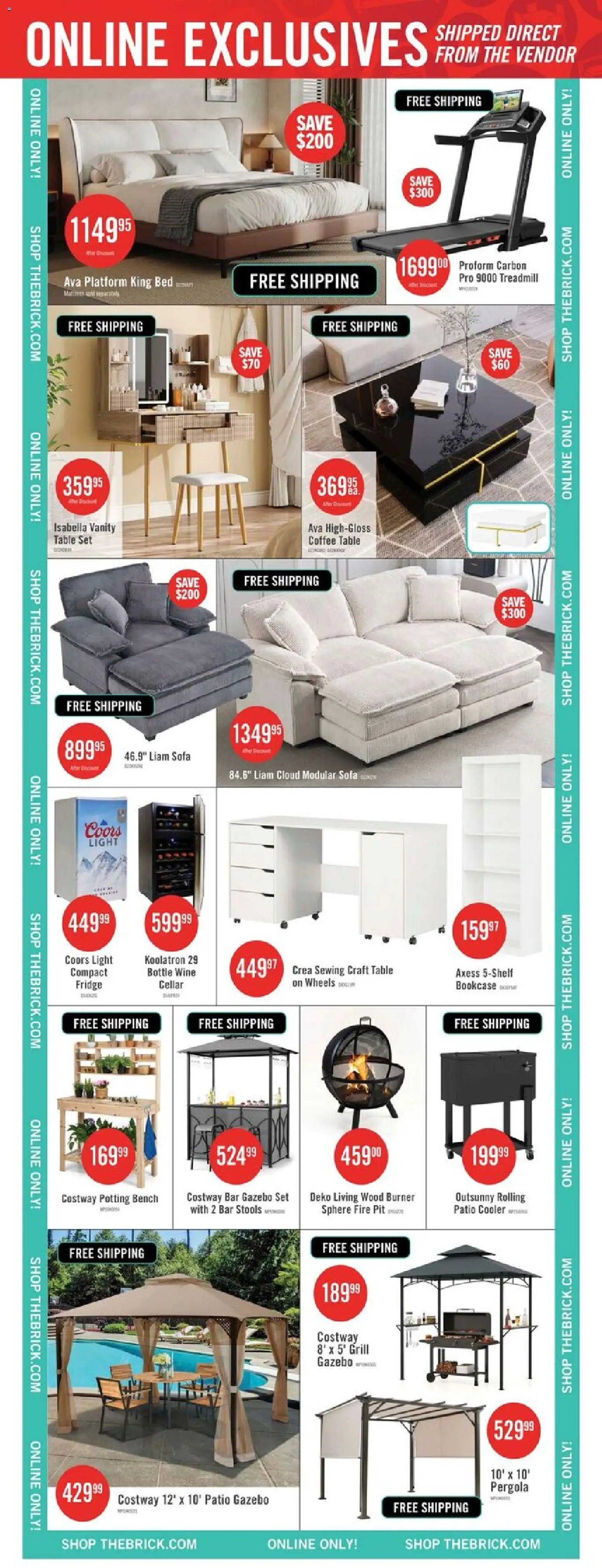 The Brick weekly flyer / circulaire