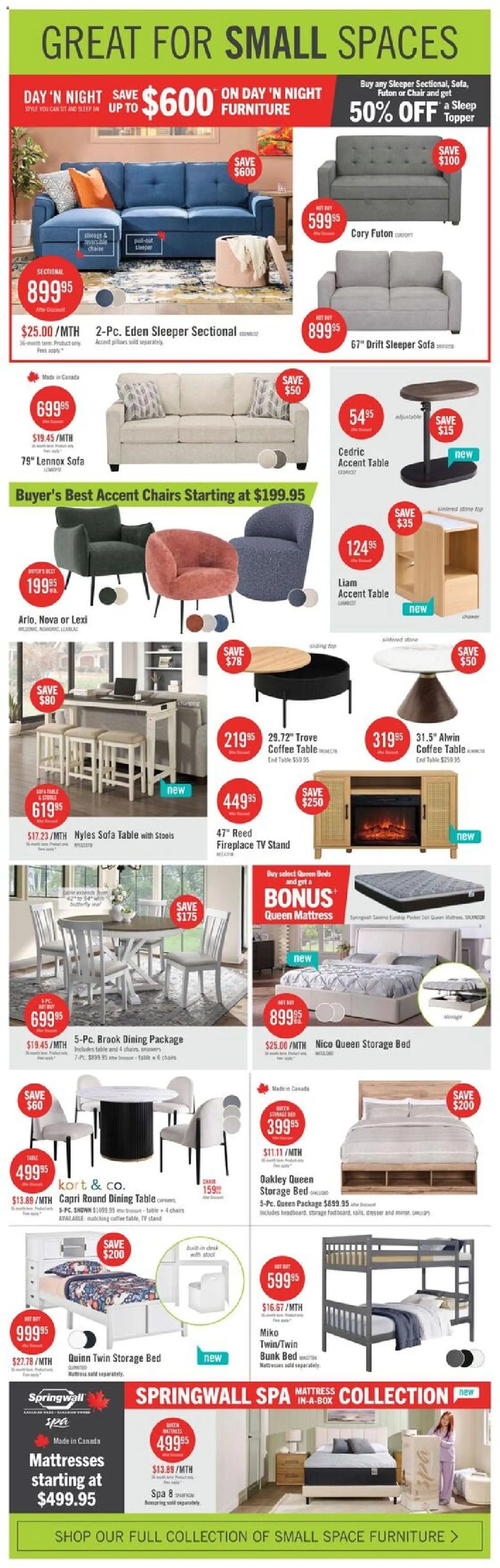 The Brick weekly flyer / circulaire