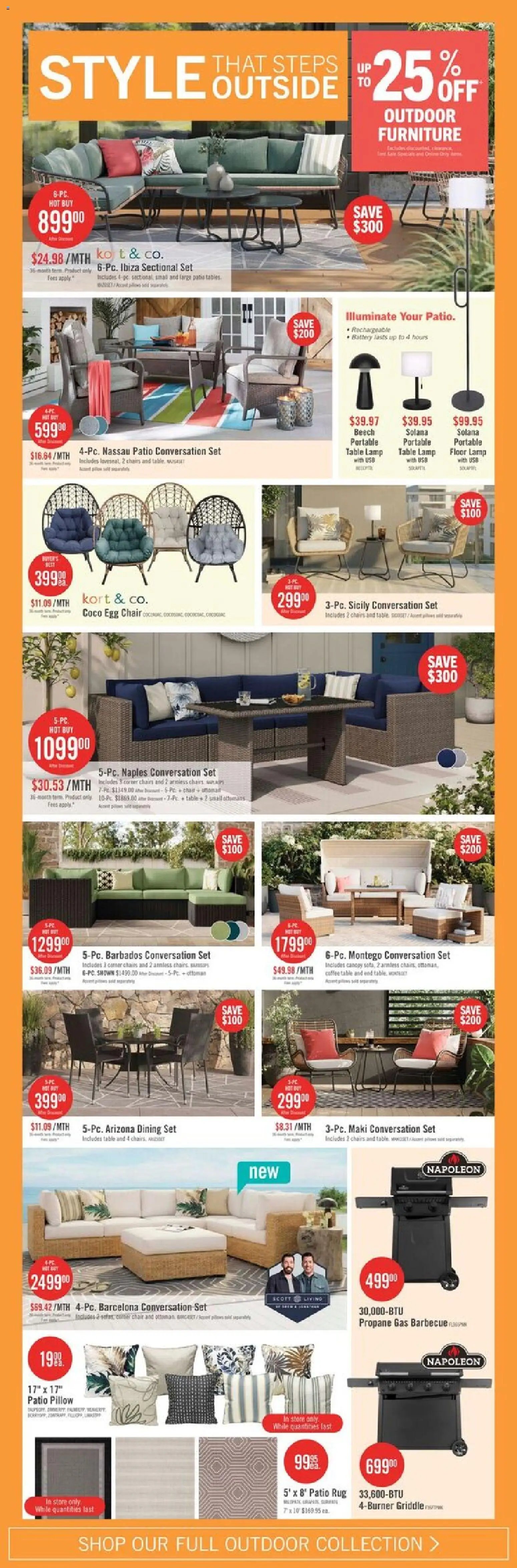The Brick weekly flyer / circulaire