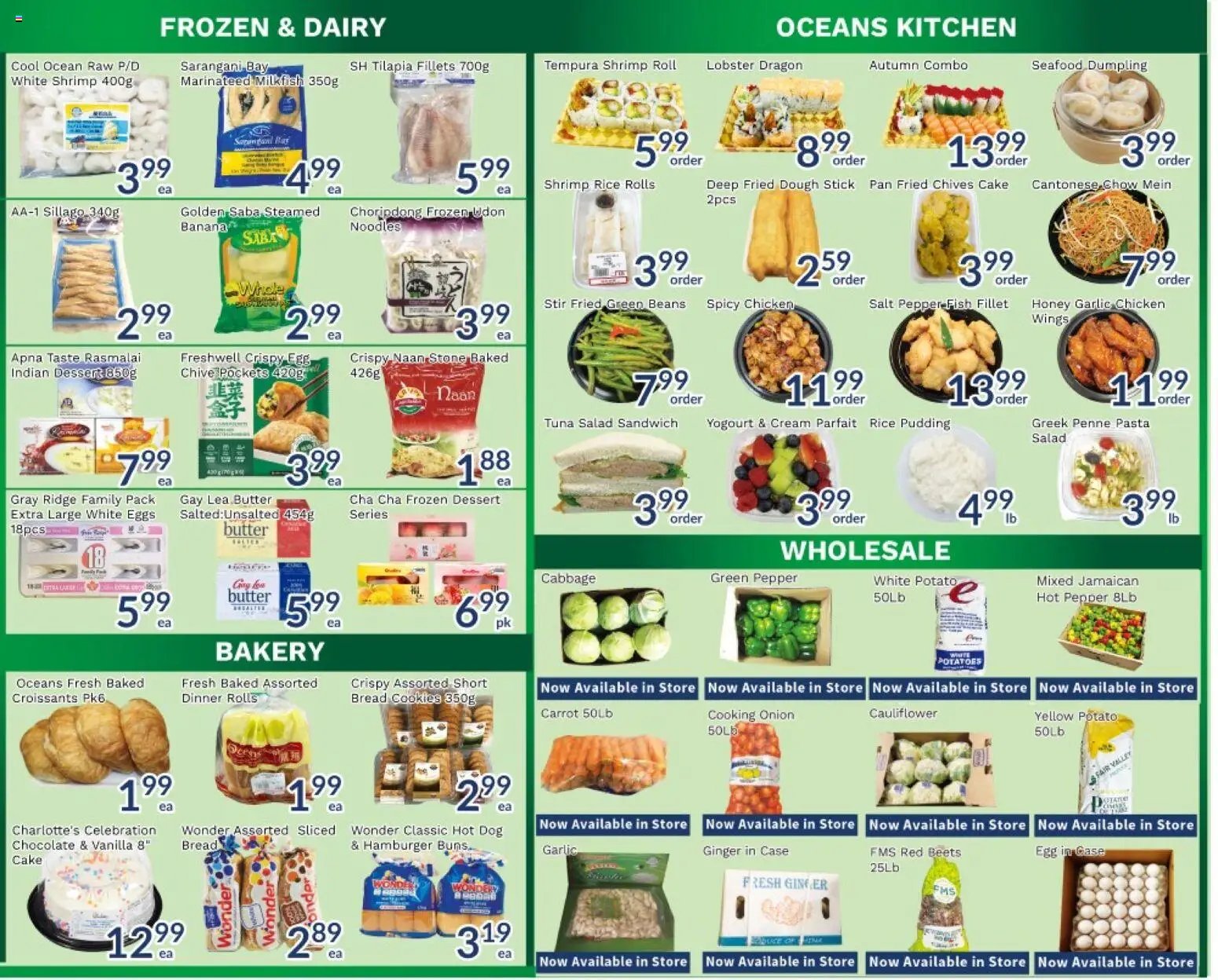 Oceans weekly flyer / circulaire