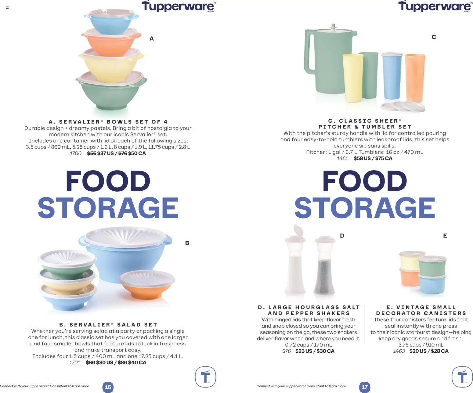 Tupperware - Sept-Dec 2026 Catalog