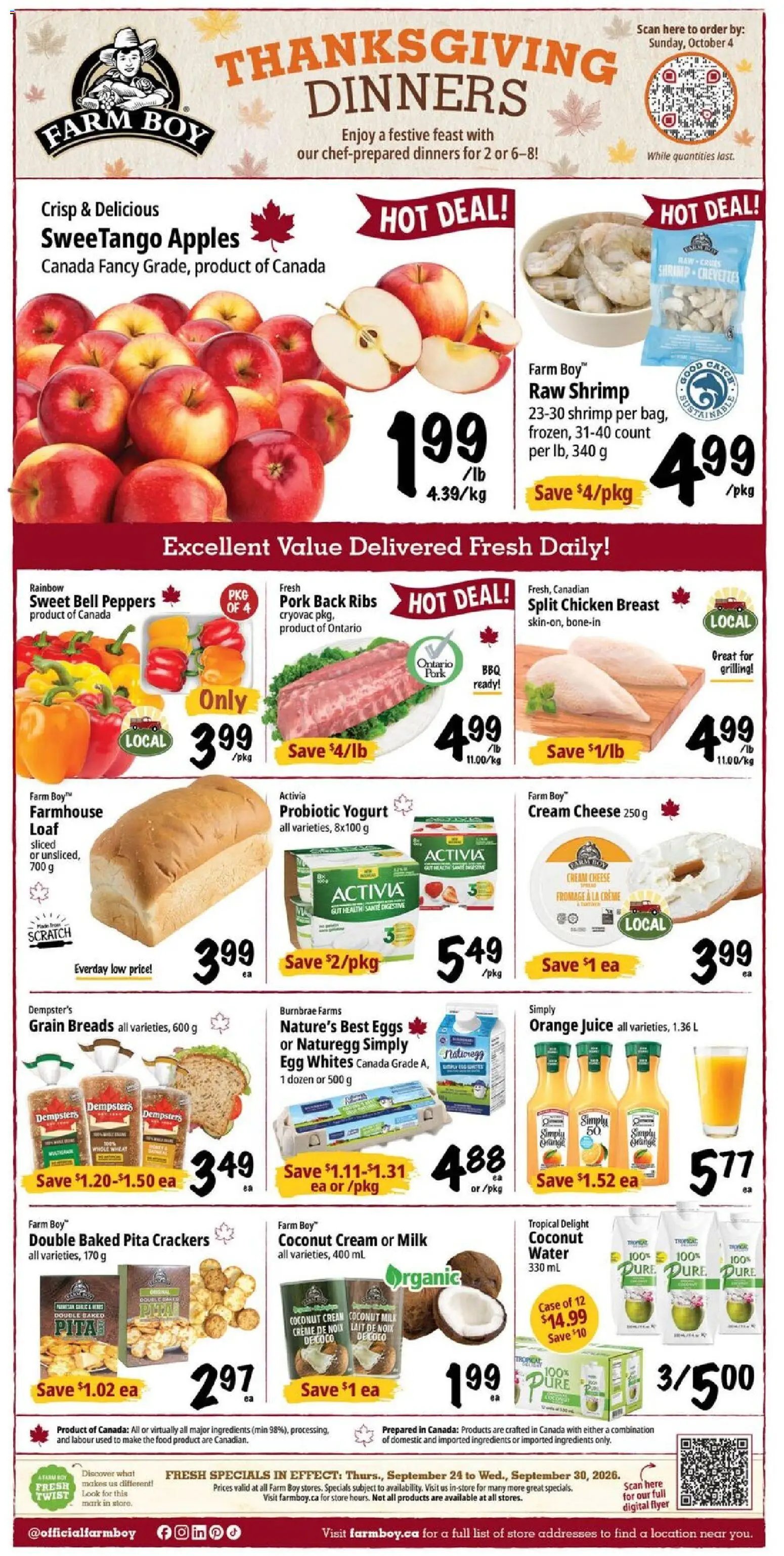 Farm Boy weekly flyer / circulaire