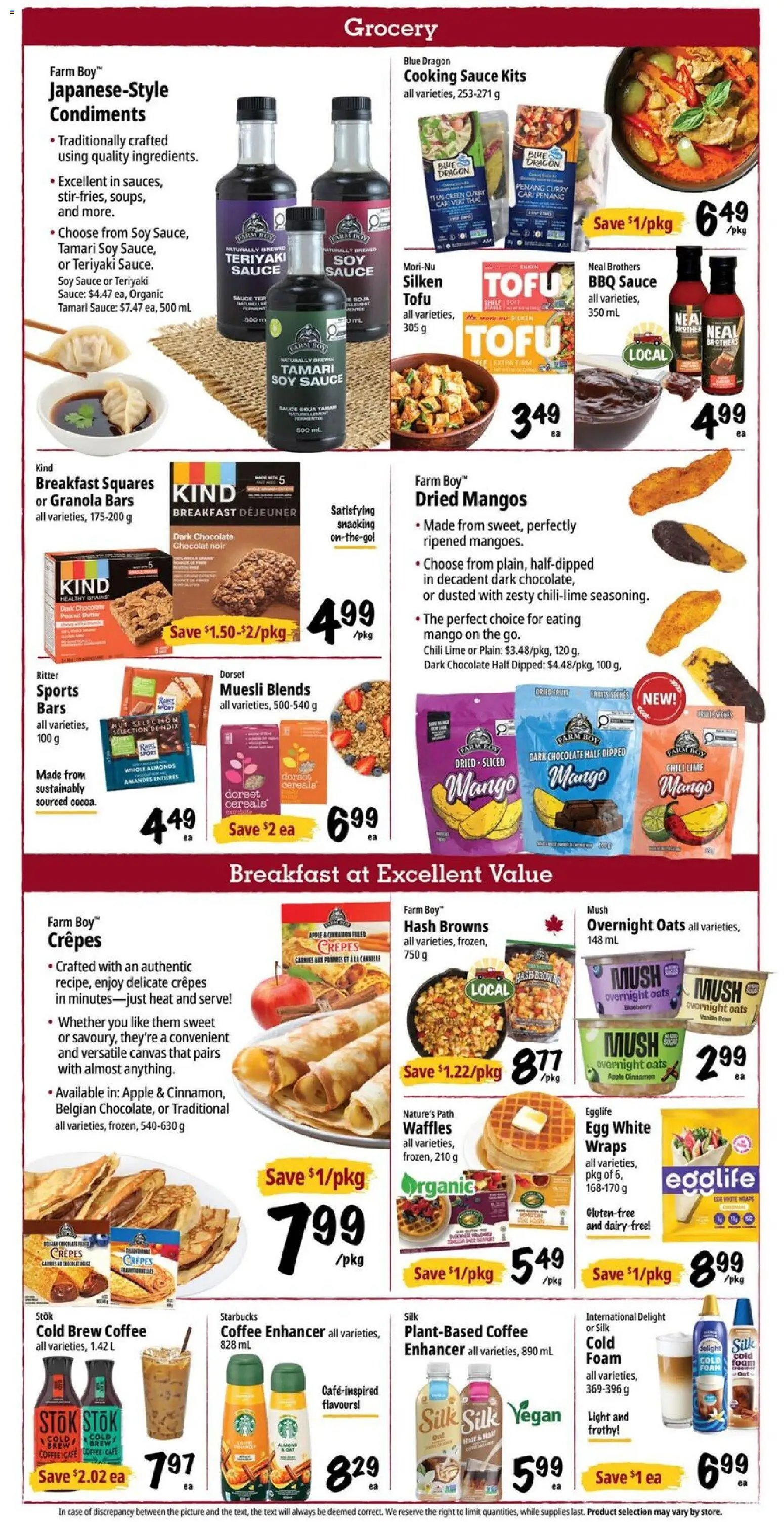 Farm Boy weekly flyer / circulaire