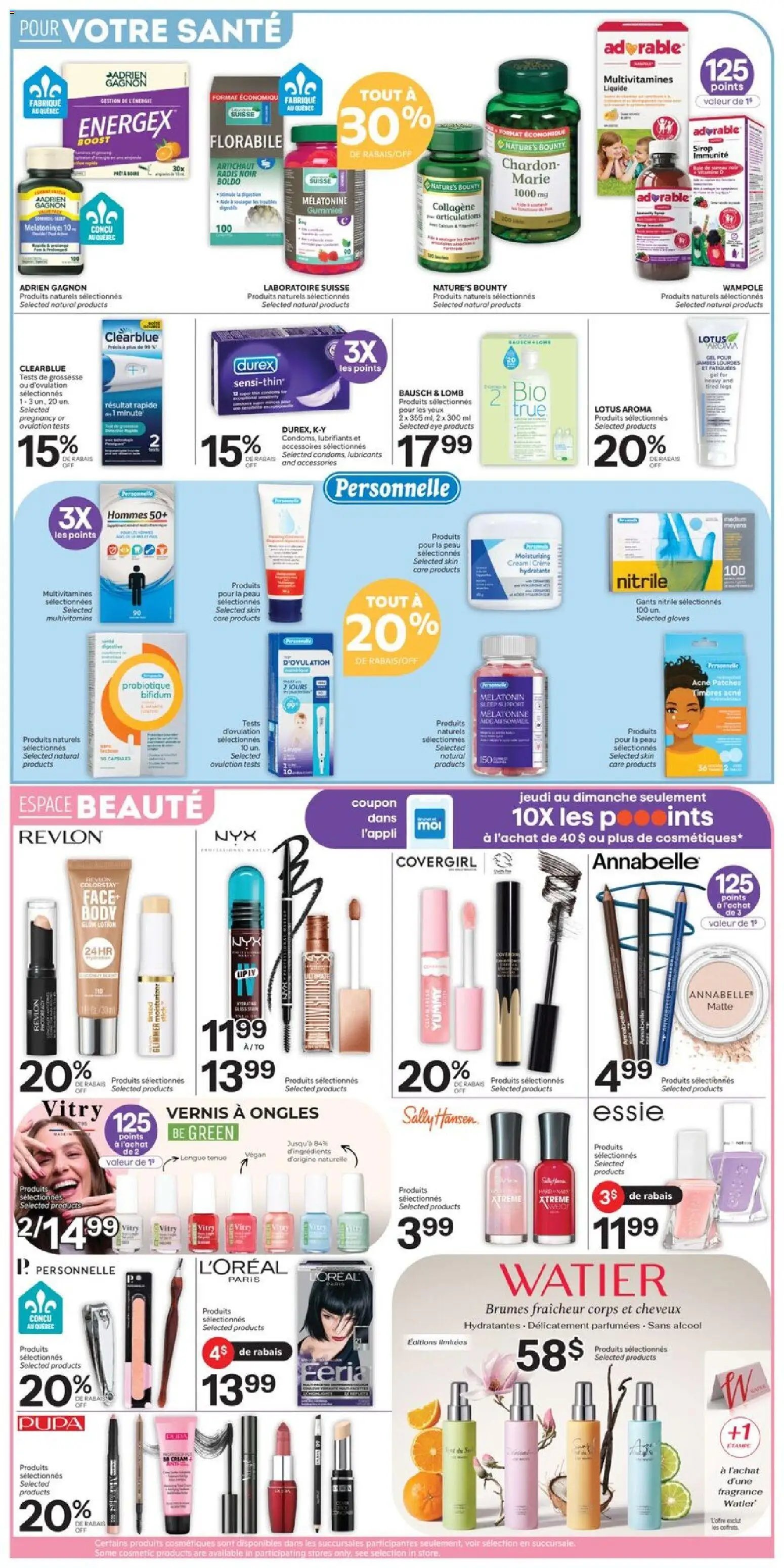 Brunet weekly flyer / circulaire