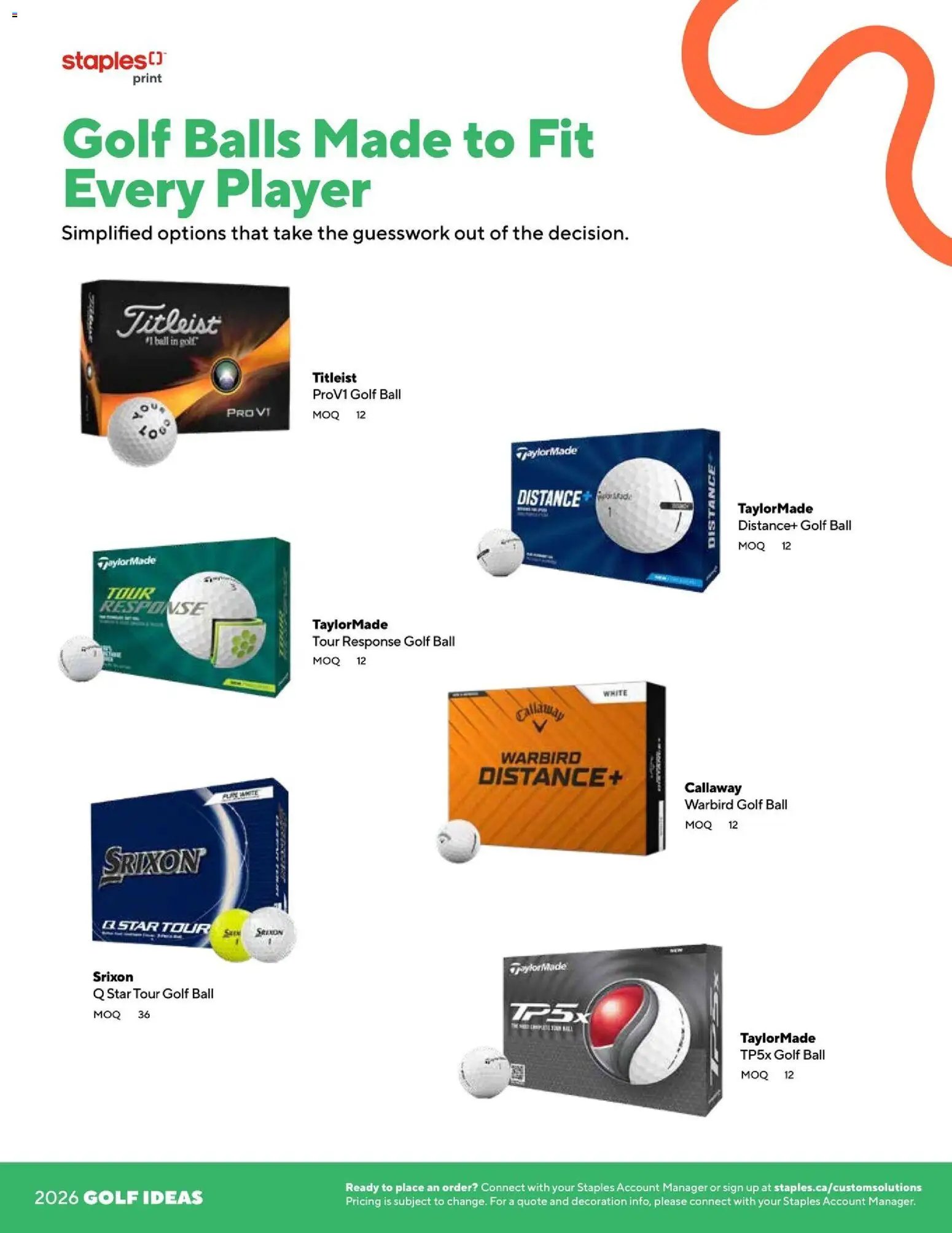 Staples flyer 2026 Guide - Golf (2026-05-13 - 2026-08-31) | 6
