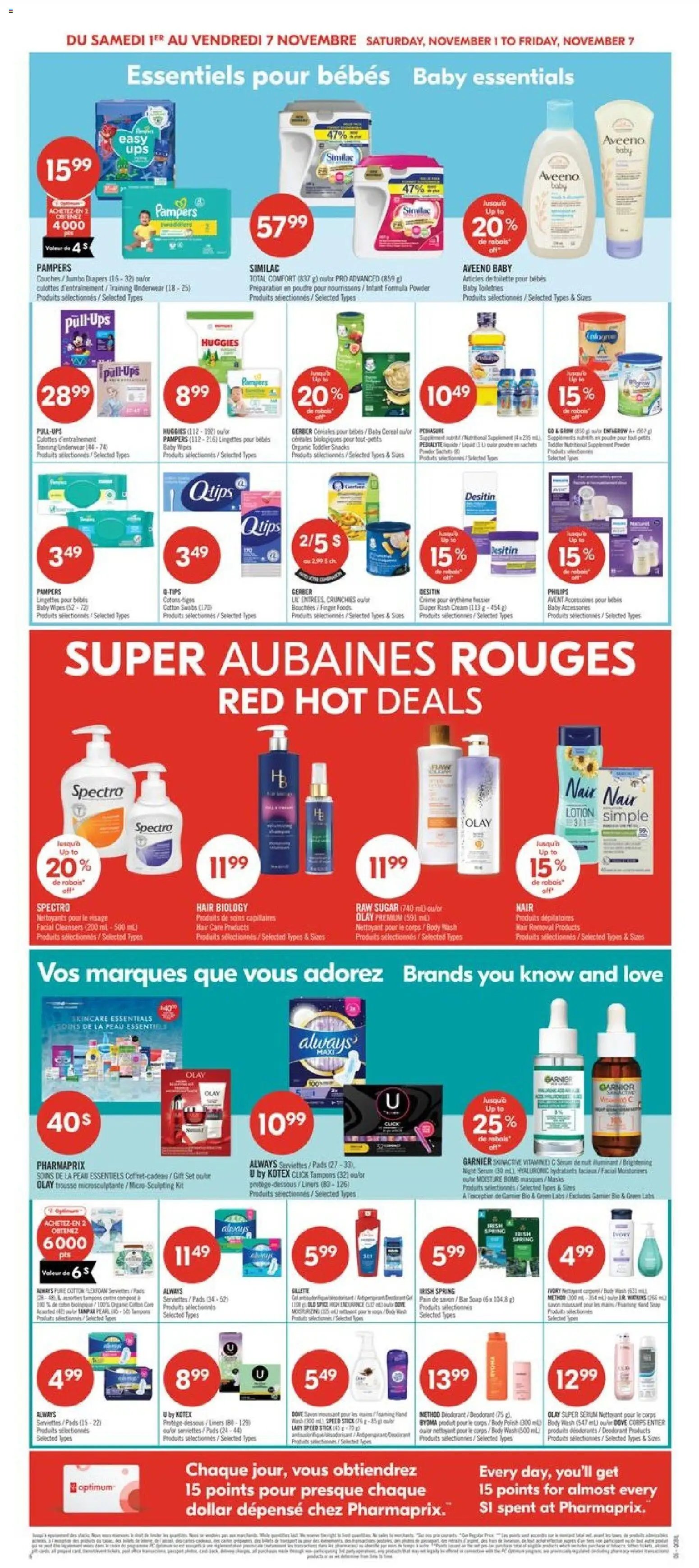 Pharmaprix weekly flyer / circulaire (2025-11-01 - 2025-11-07) | 9