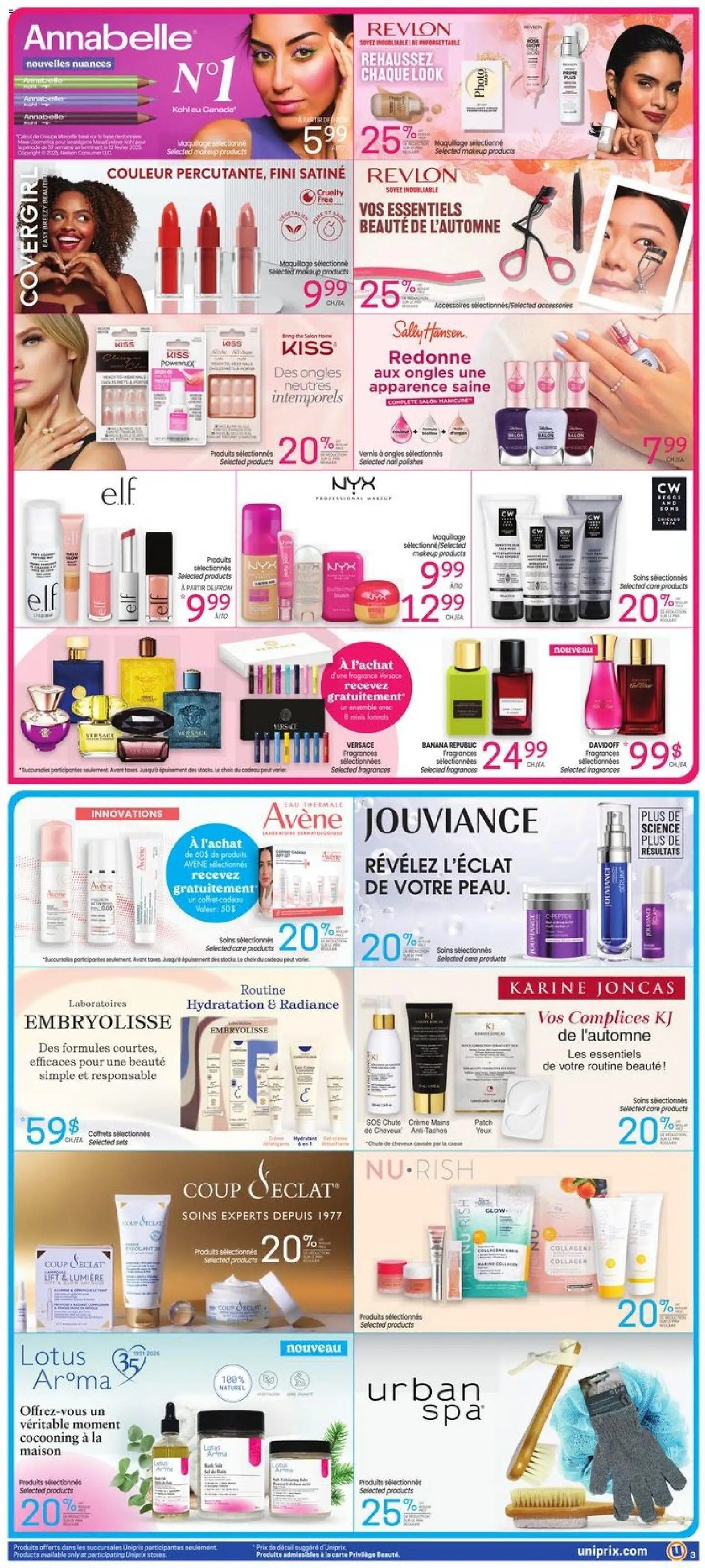 Uniprix weekly flyer / circulaire