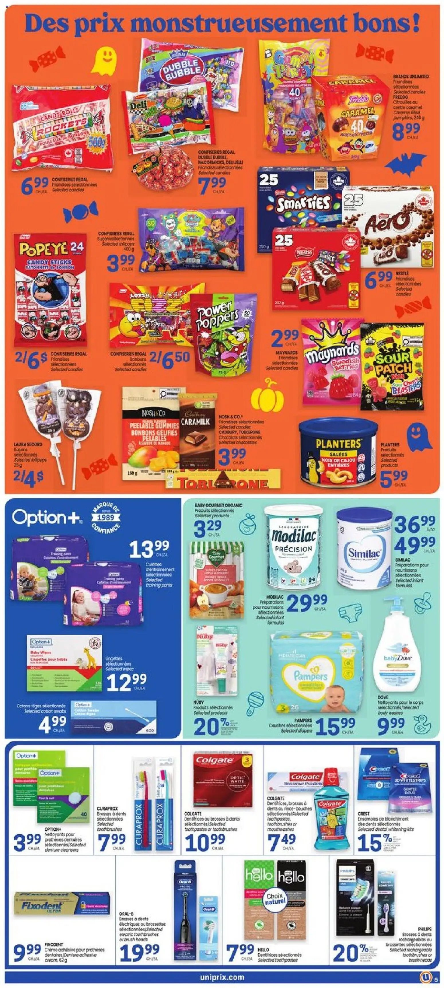Uniprix weekly flyer / circulaire