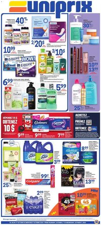 Uniprix weekly flyer / circulaire