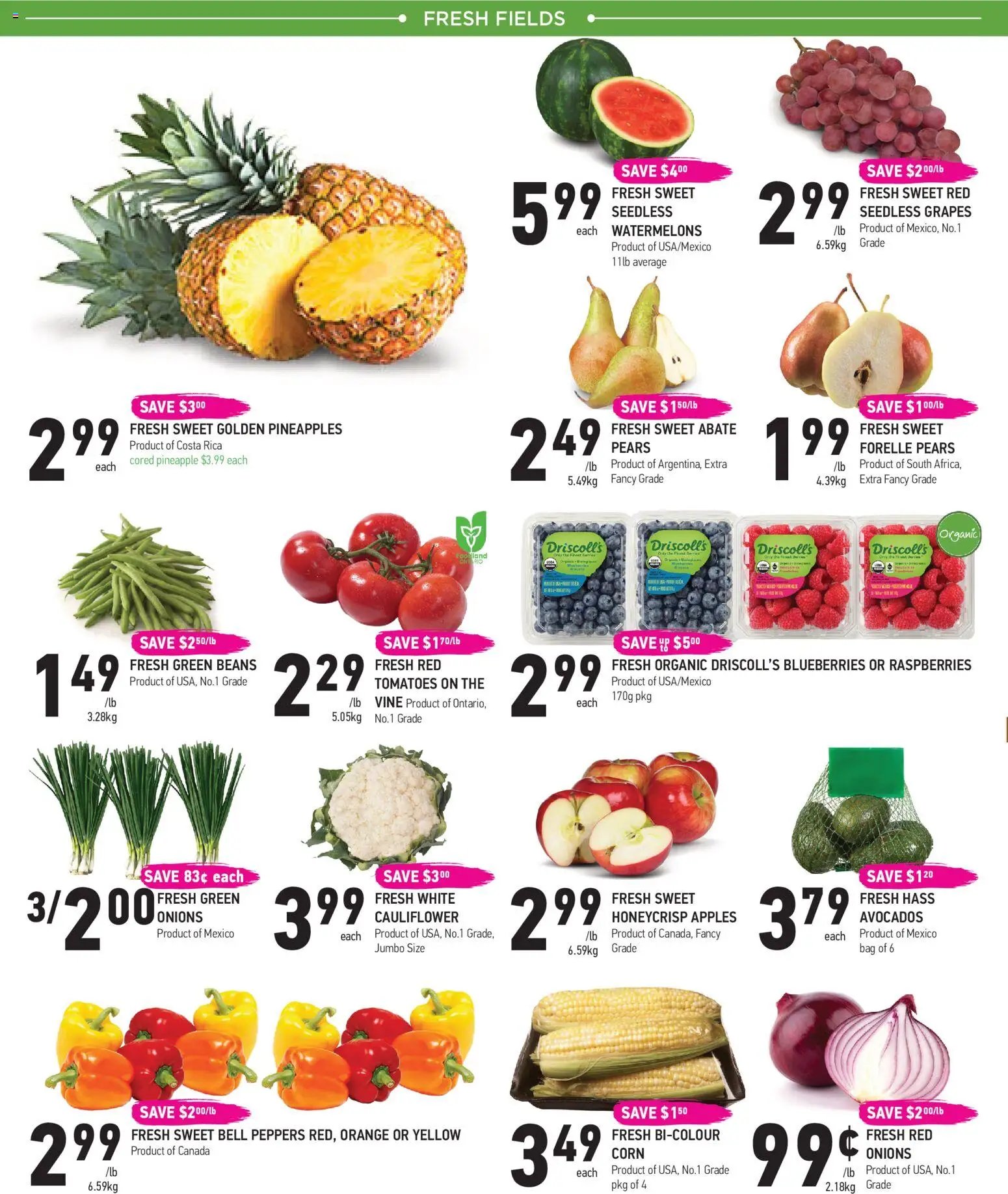 Coppas Fresh Market weekly flyer / circulaire