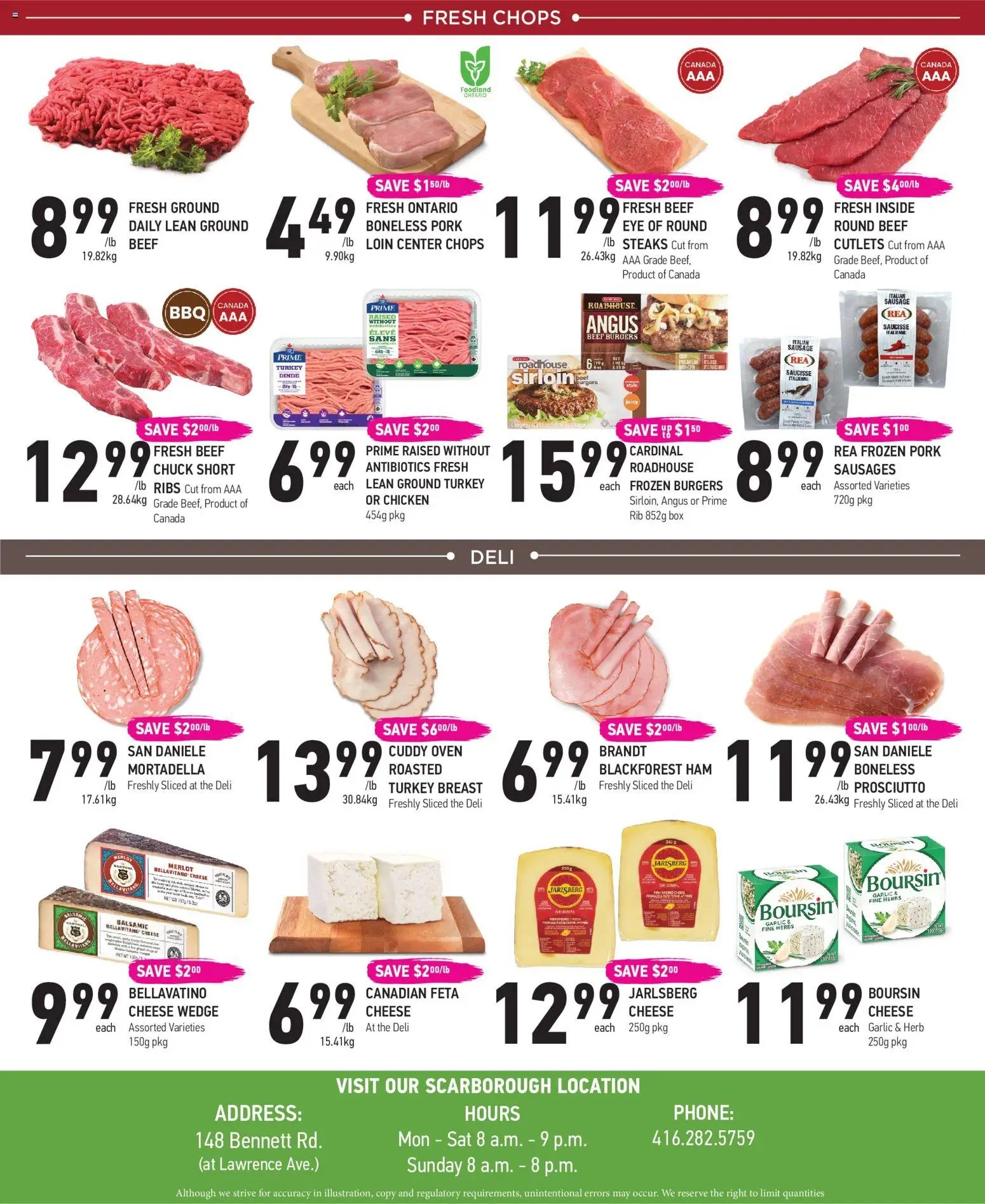 Coppas Fresh Market weekly flyer / circulaire