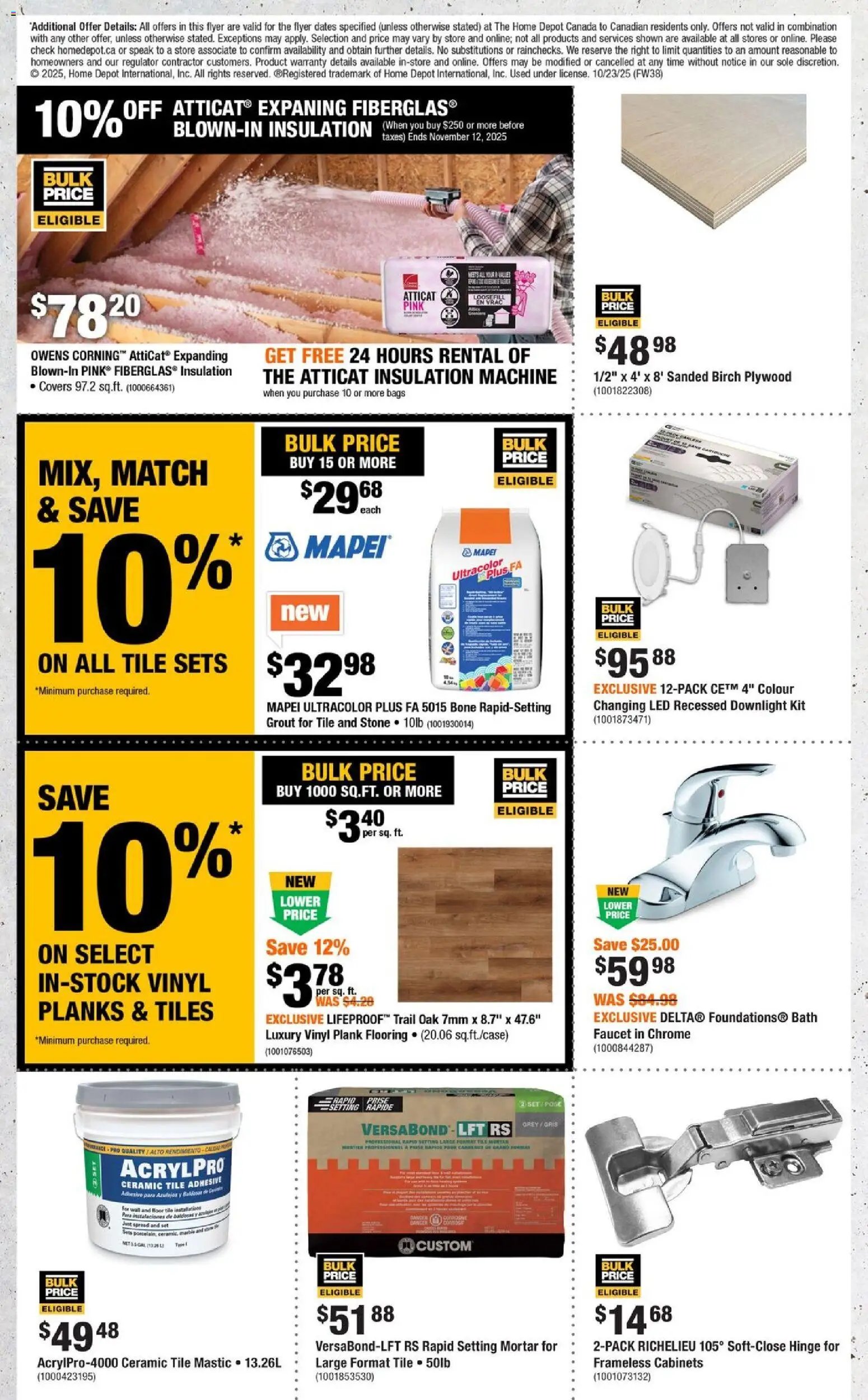 Home Depot flyer - QC (2025-10-23 - 2025-11-05) | 8