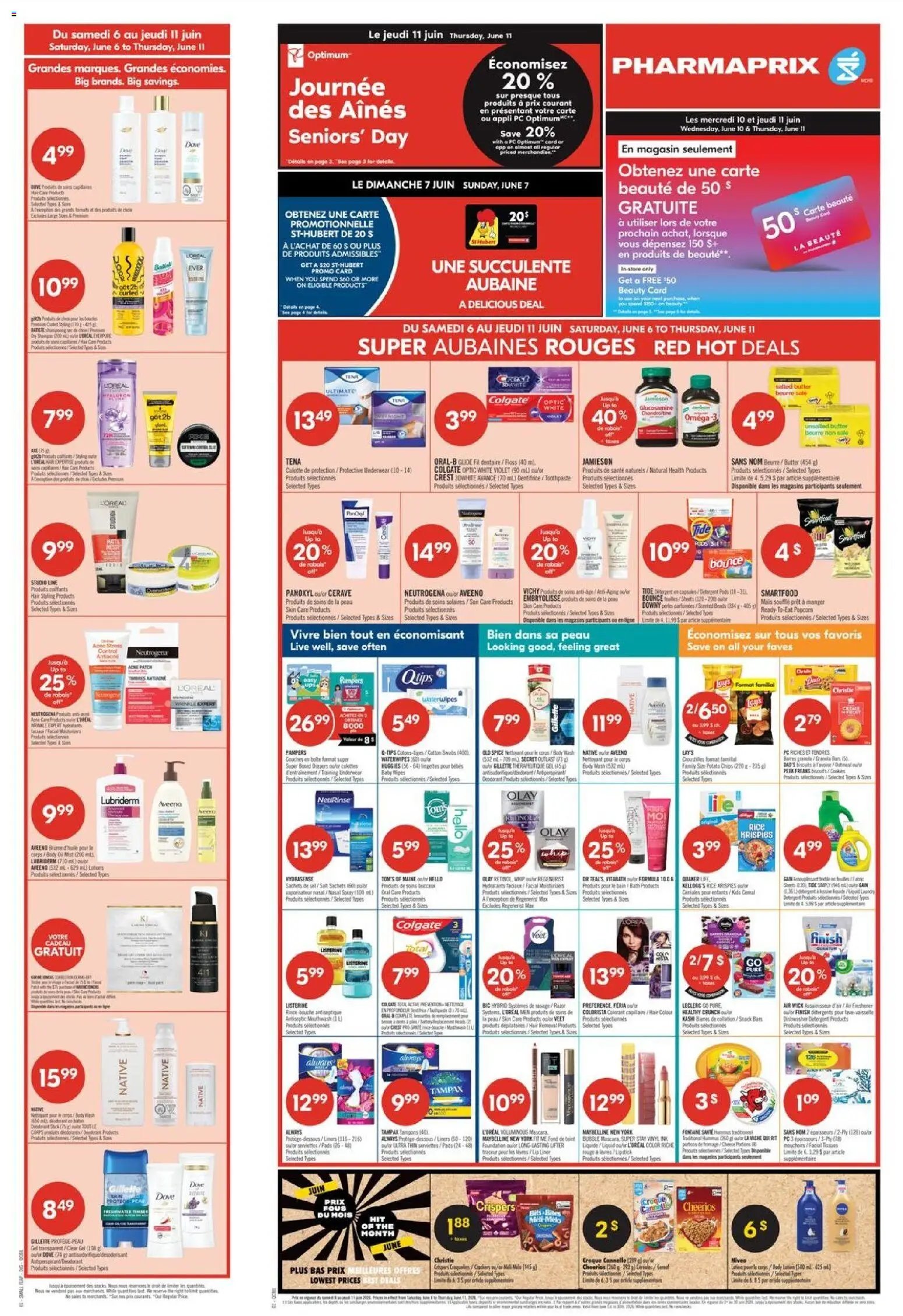 Pharmaprix weekly flyer / circulaire